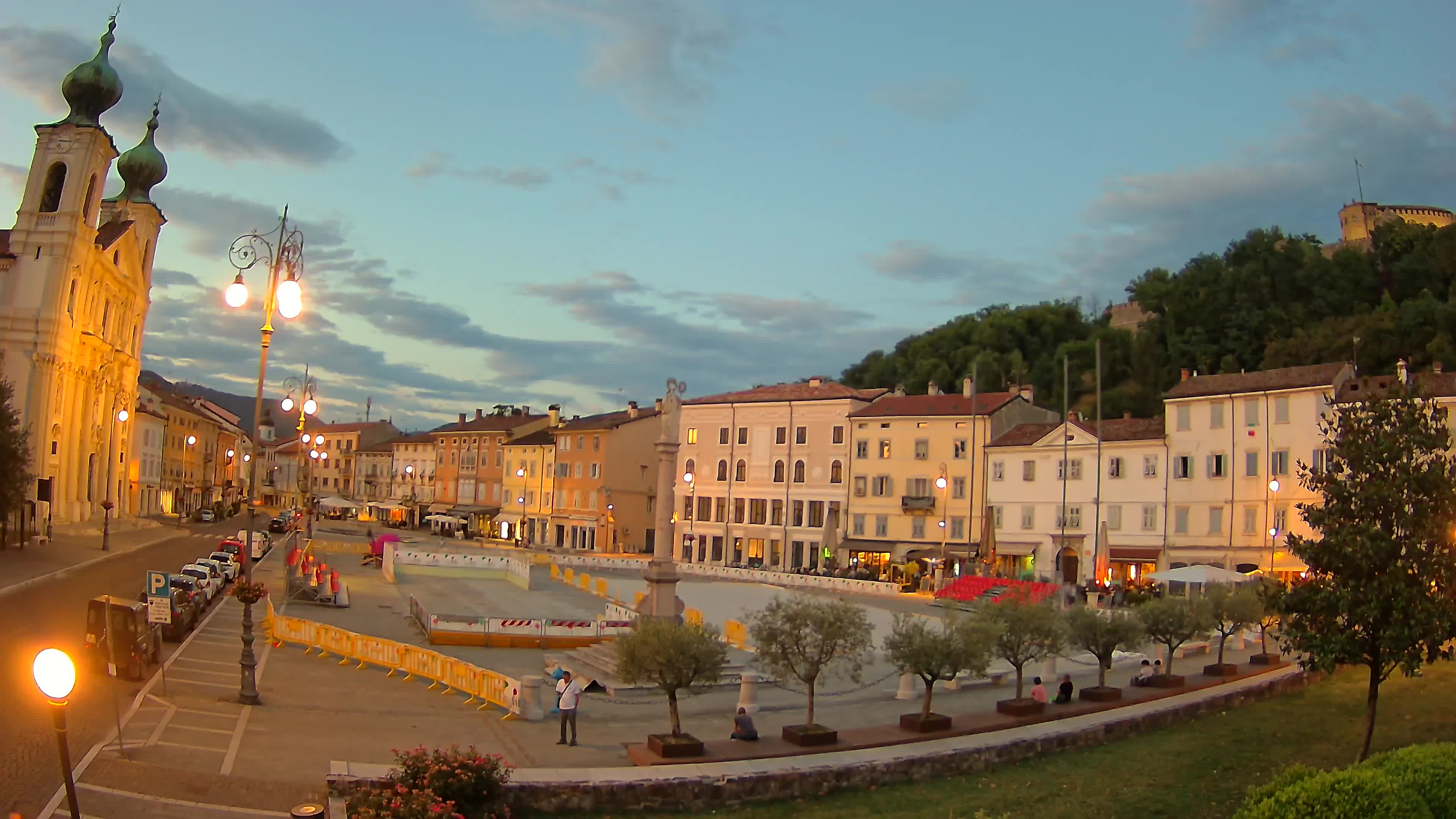 Webcam Gorizia Vittoria square – Church of st. Ignazio