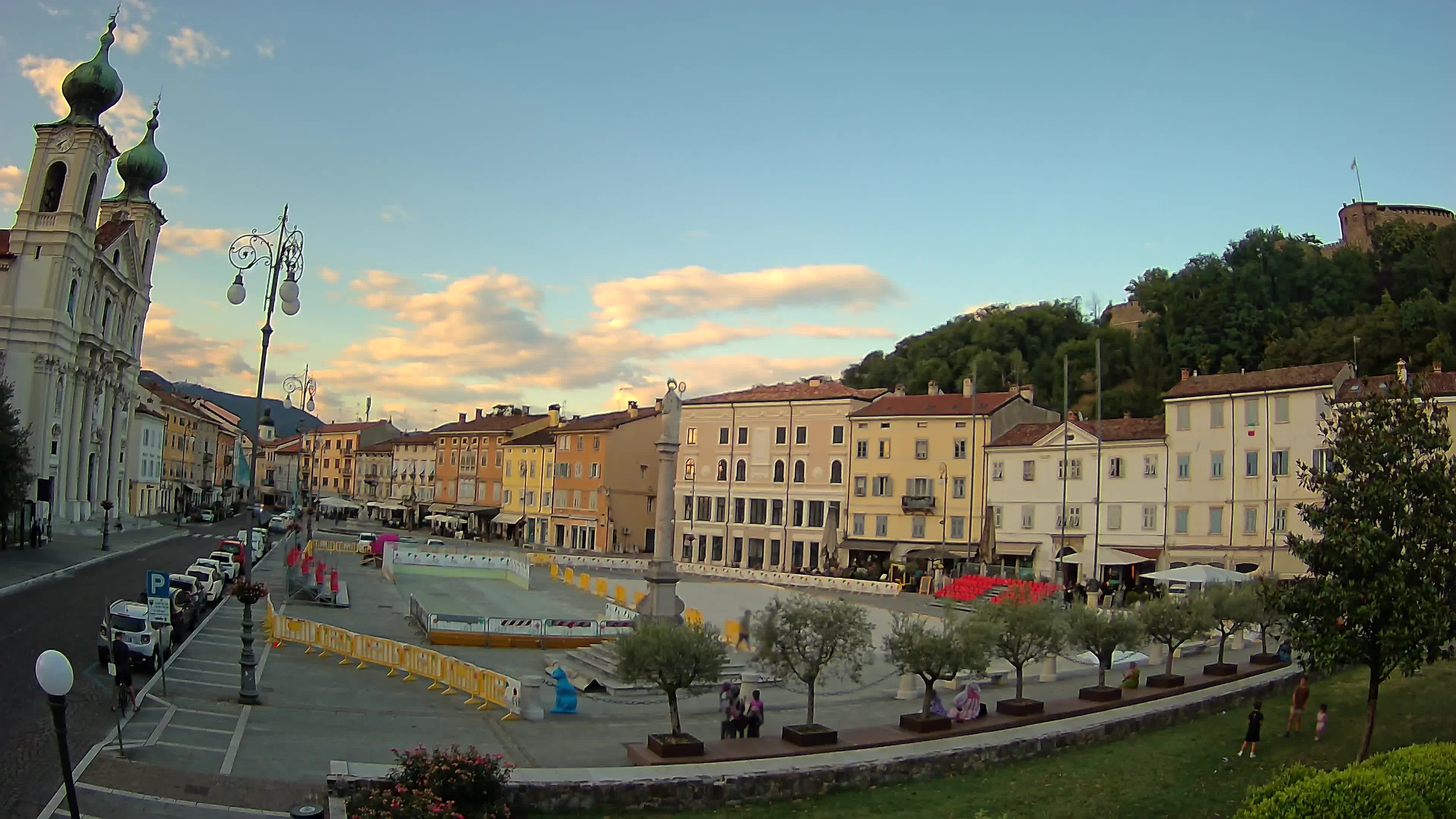 Webcam Gorizia Vittoria square – Church of st. Ignazio