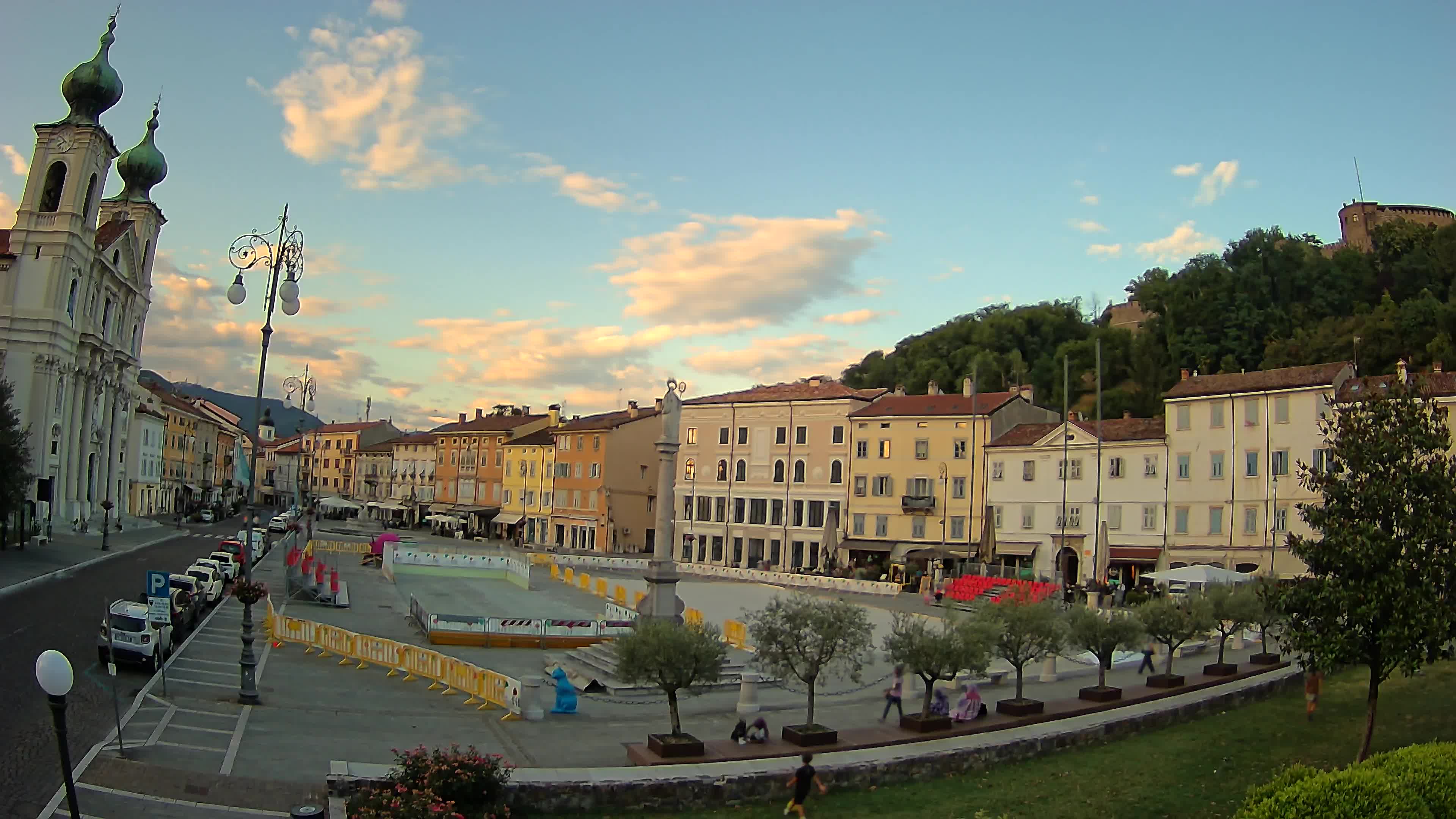 Gorizia – Place Vittoria – église st. Ignazio