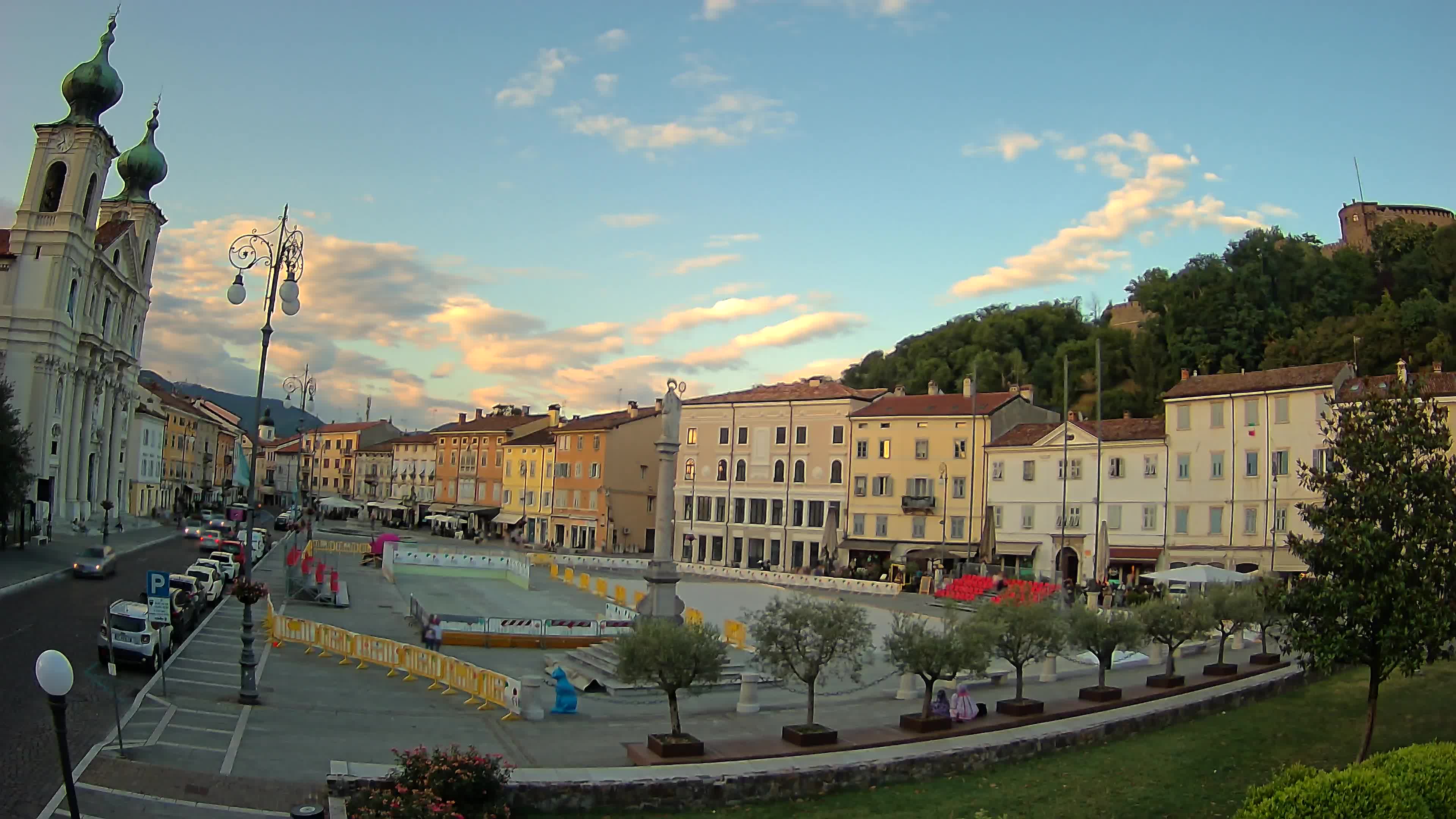 Webcam Gorizia Vittoria square – Church of st. Ignazio