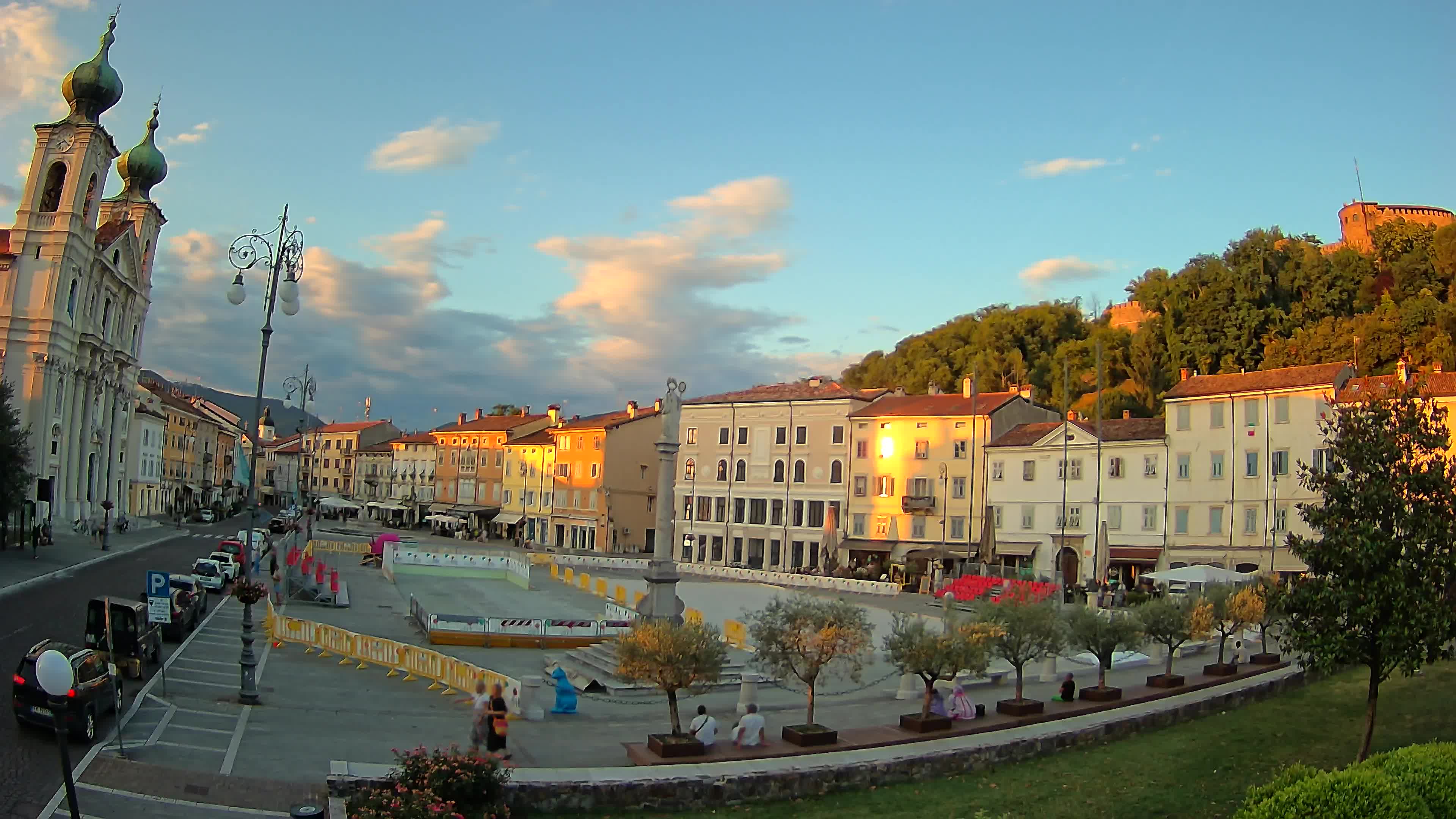 Gorizia – Place Vittoria – église st. Ignazio