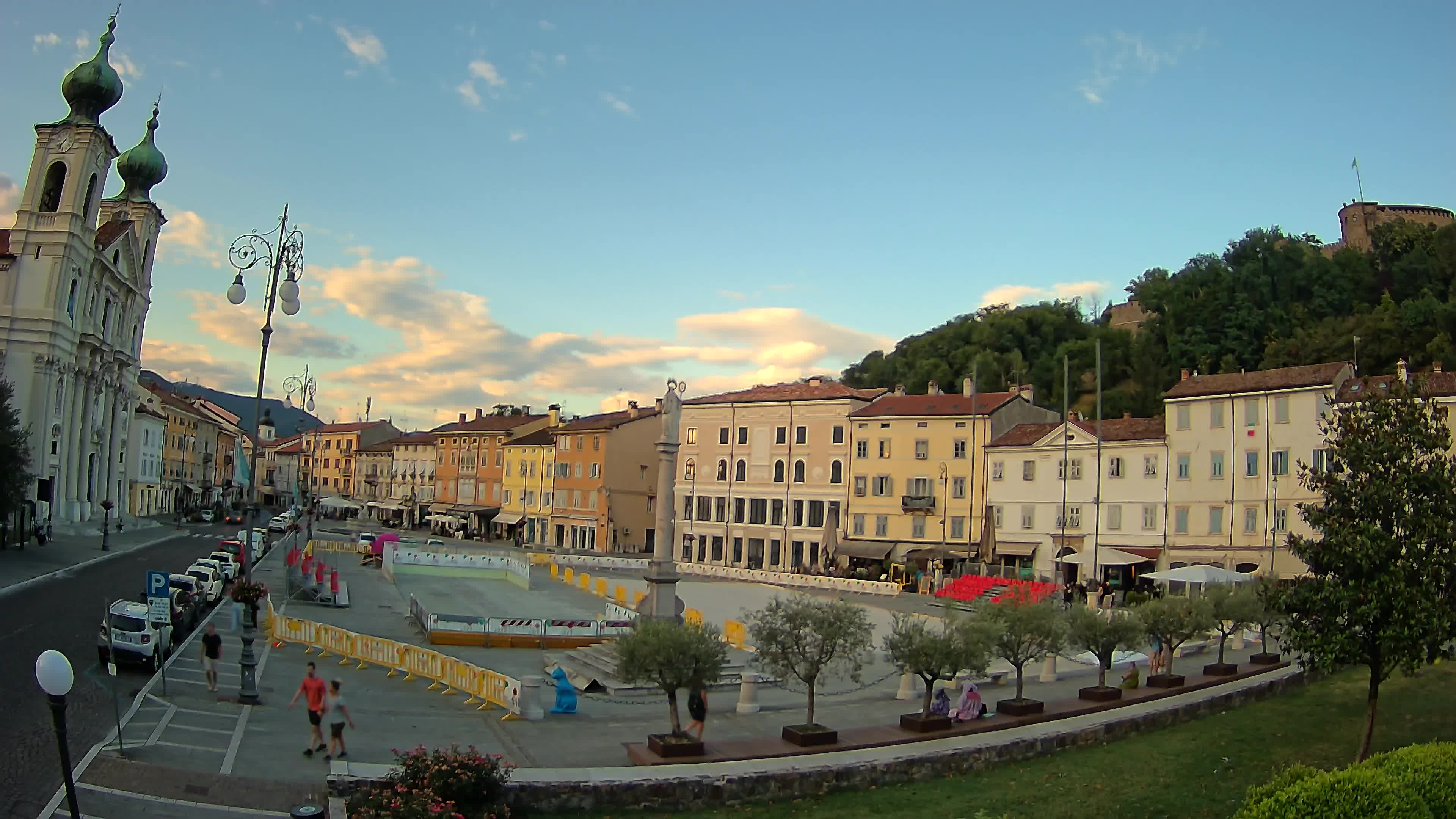 Gorizia – Place Vittoria – église st. Ignazio