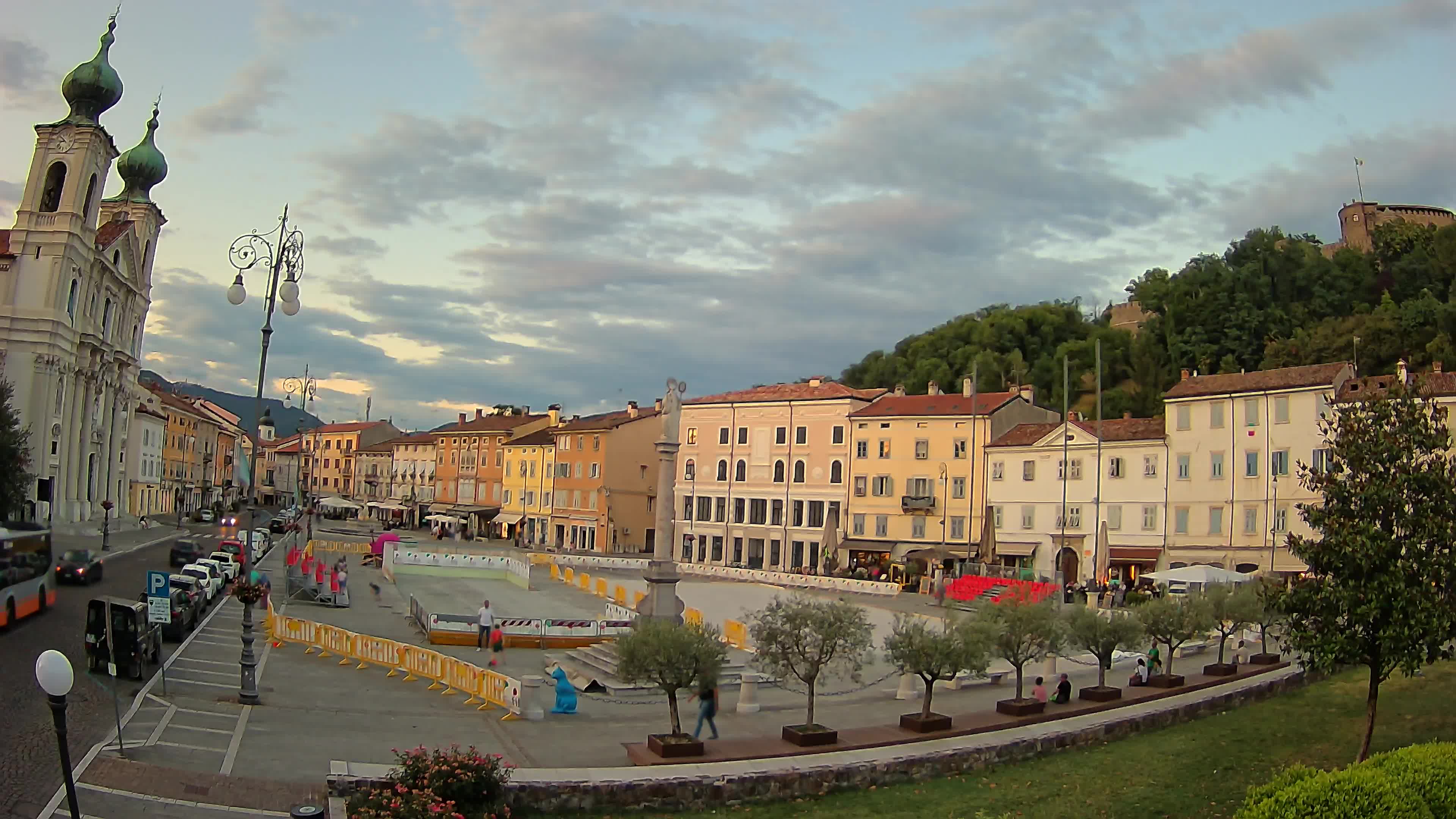 Webcam Gorizia Vittoria square – Church of st. Ignazio