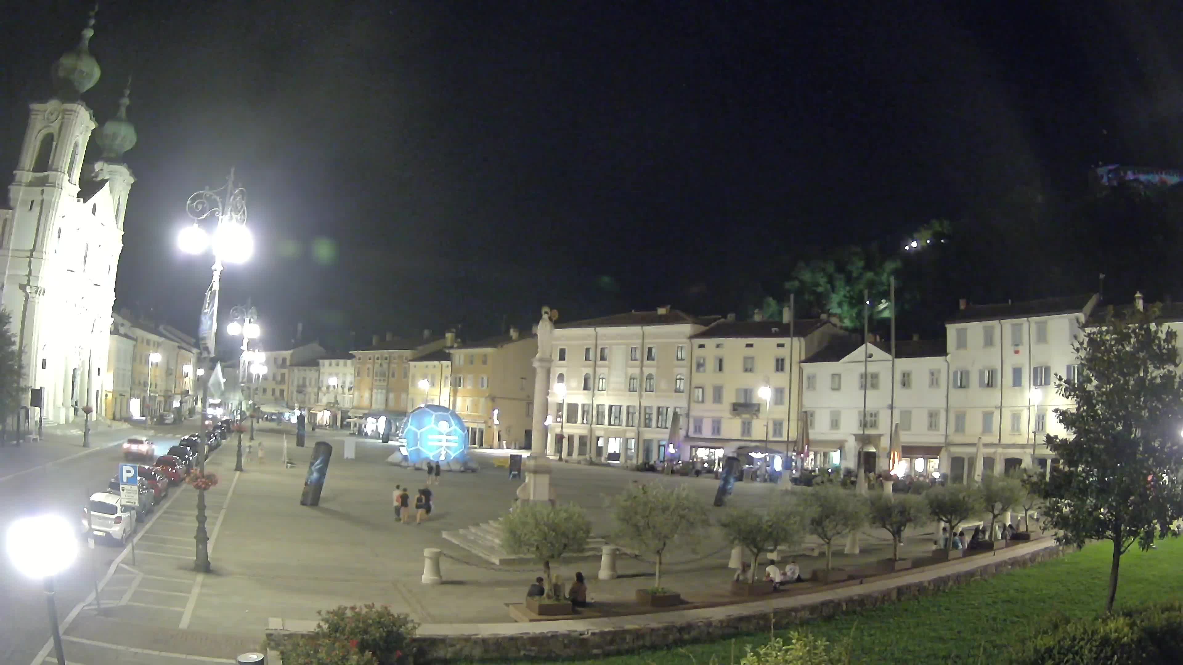 Webcam Gorizia Vittoria square – Church of st. Ignazio