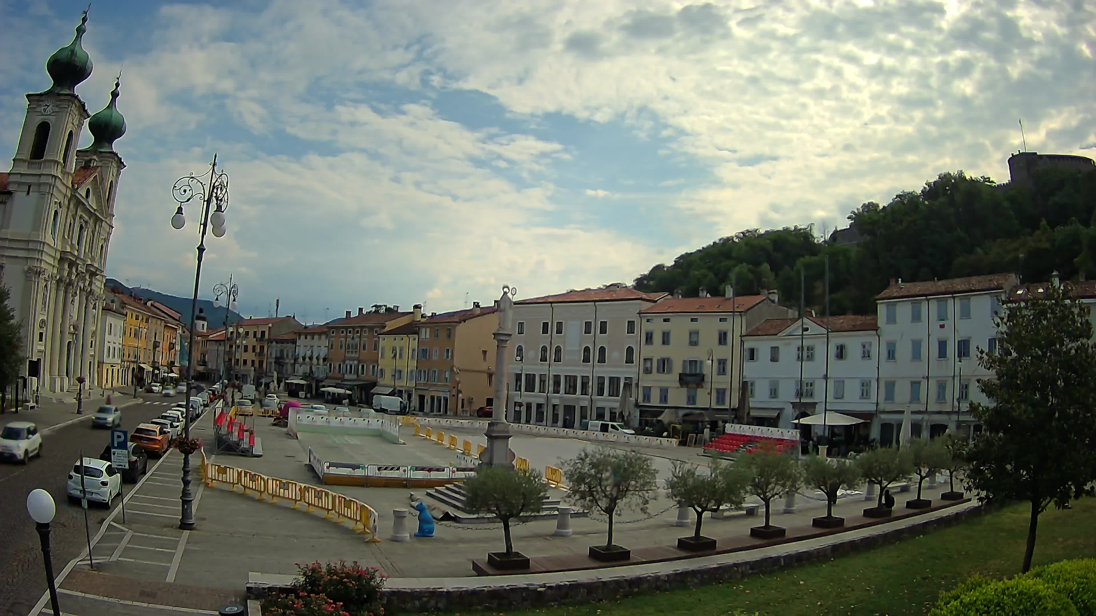 Webcam Gorizia Vittoria square – Church of st. Ignazio