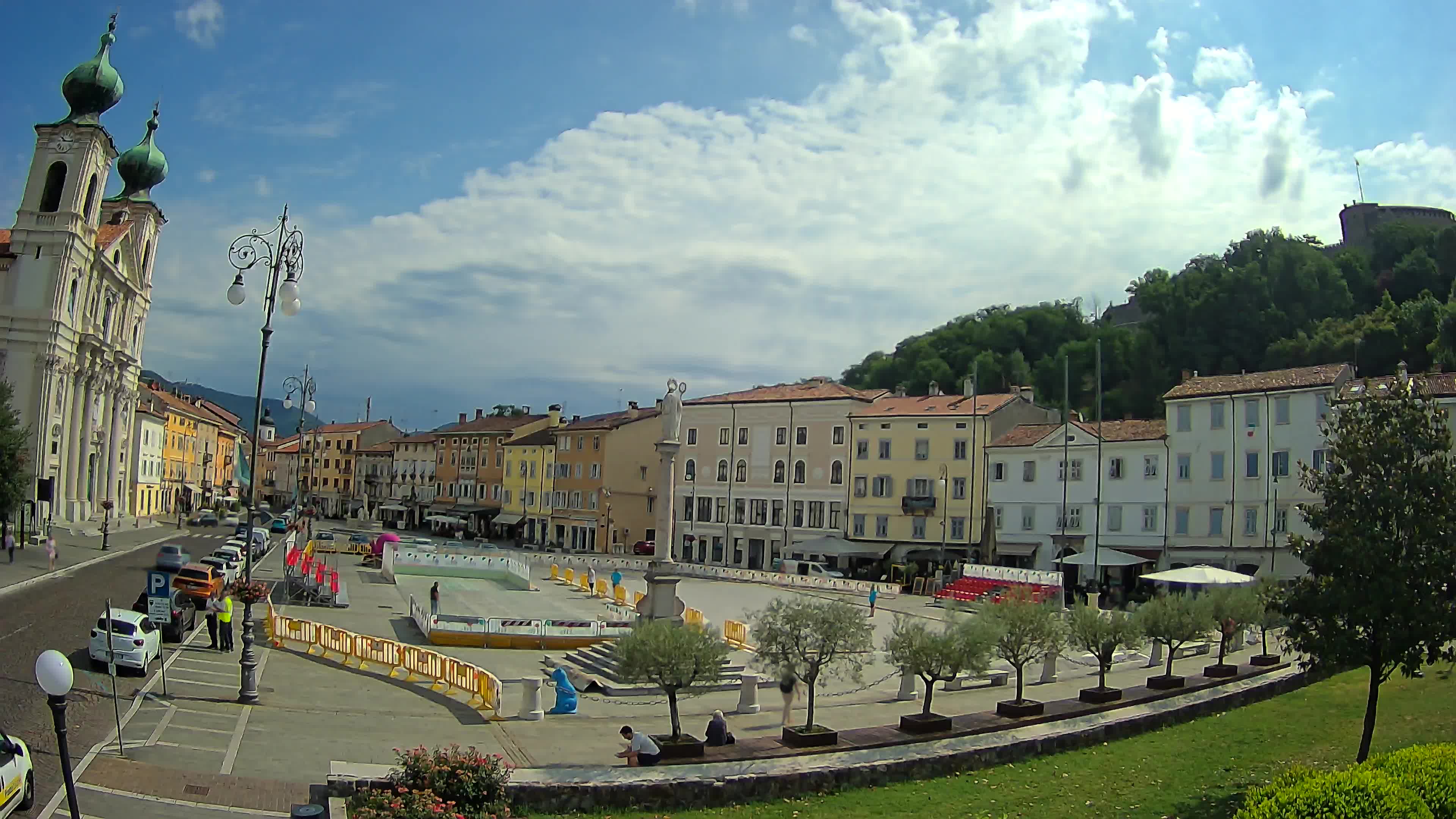 Webcam Gorizia Vittoria square – Church of st. Ignazio