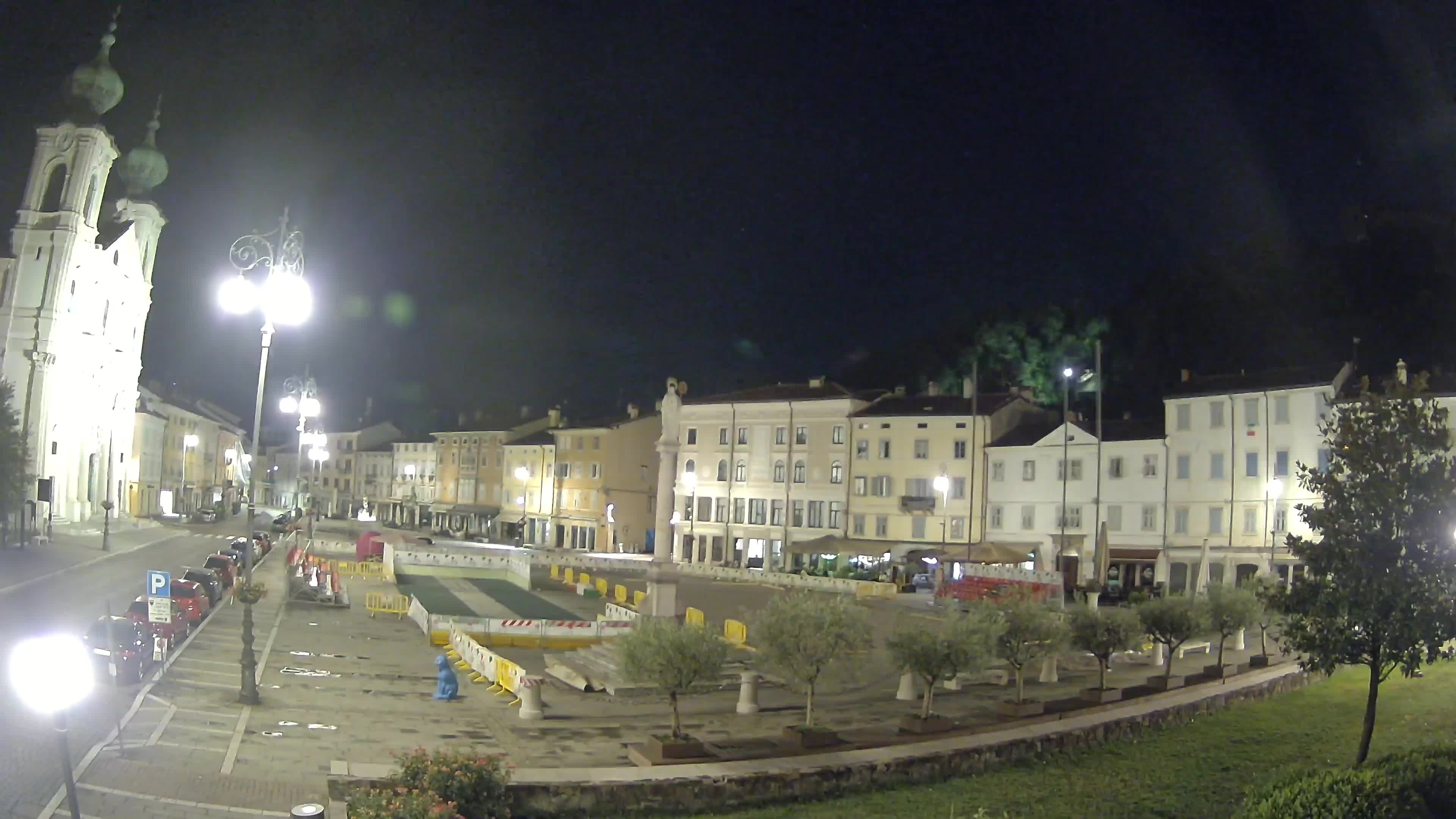 Webcam Gorizia Vittoria square – Church of st. Ignazio