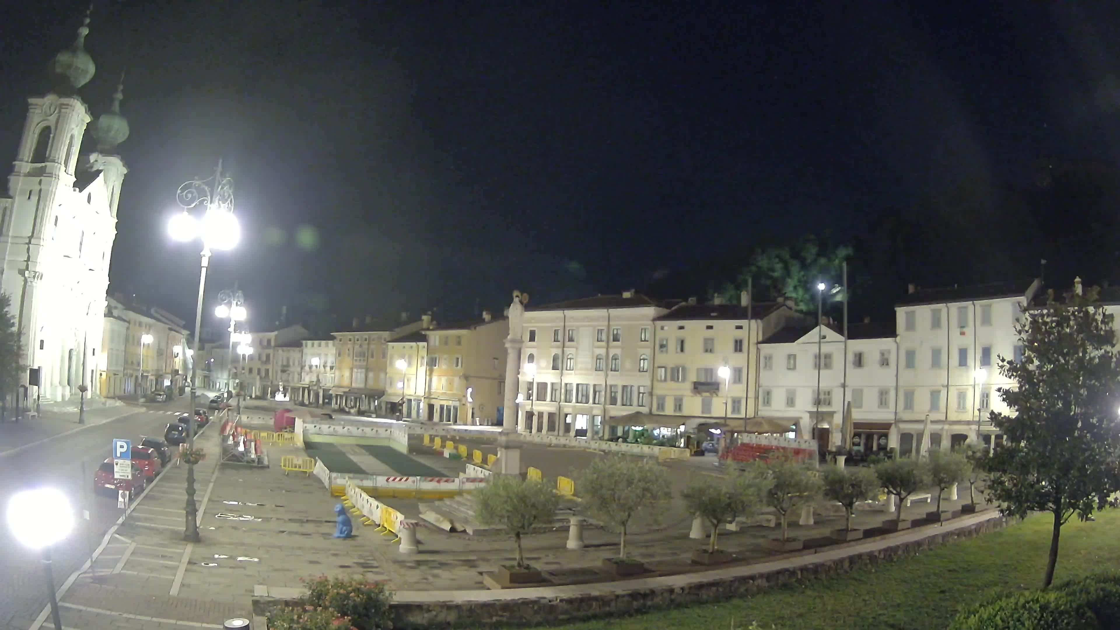 Webcam Gorizia Vittoria square – Church of st. Ignazio