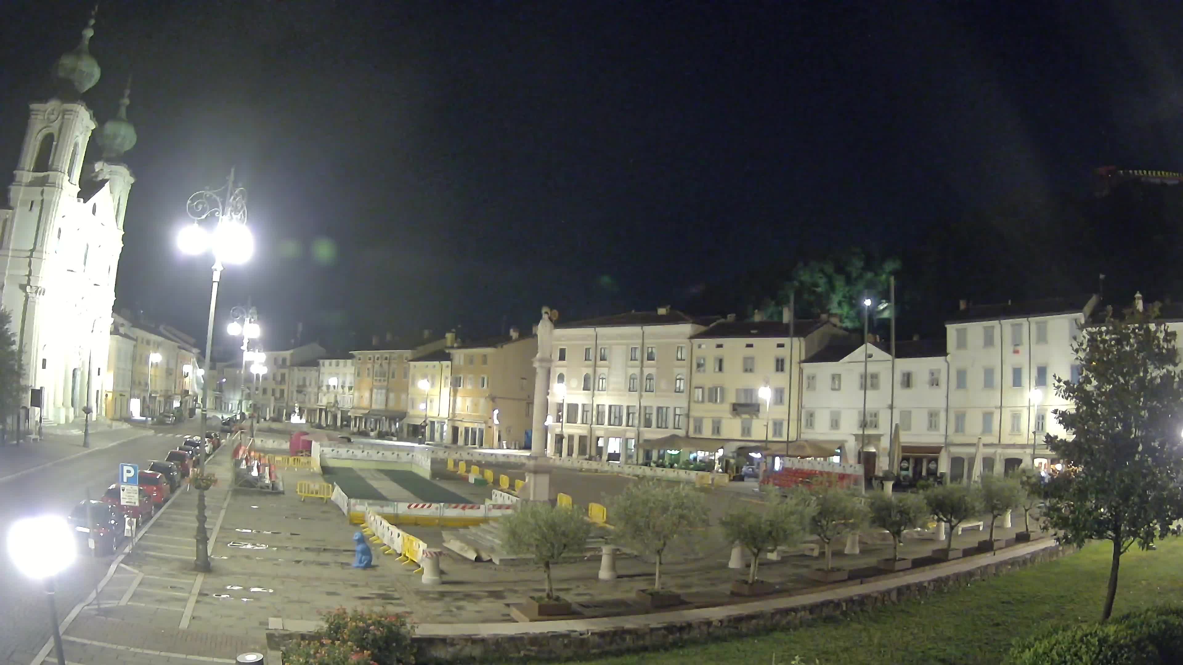 Webcam Gorizia Vittoria square – Church of st. Ignazio