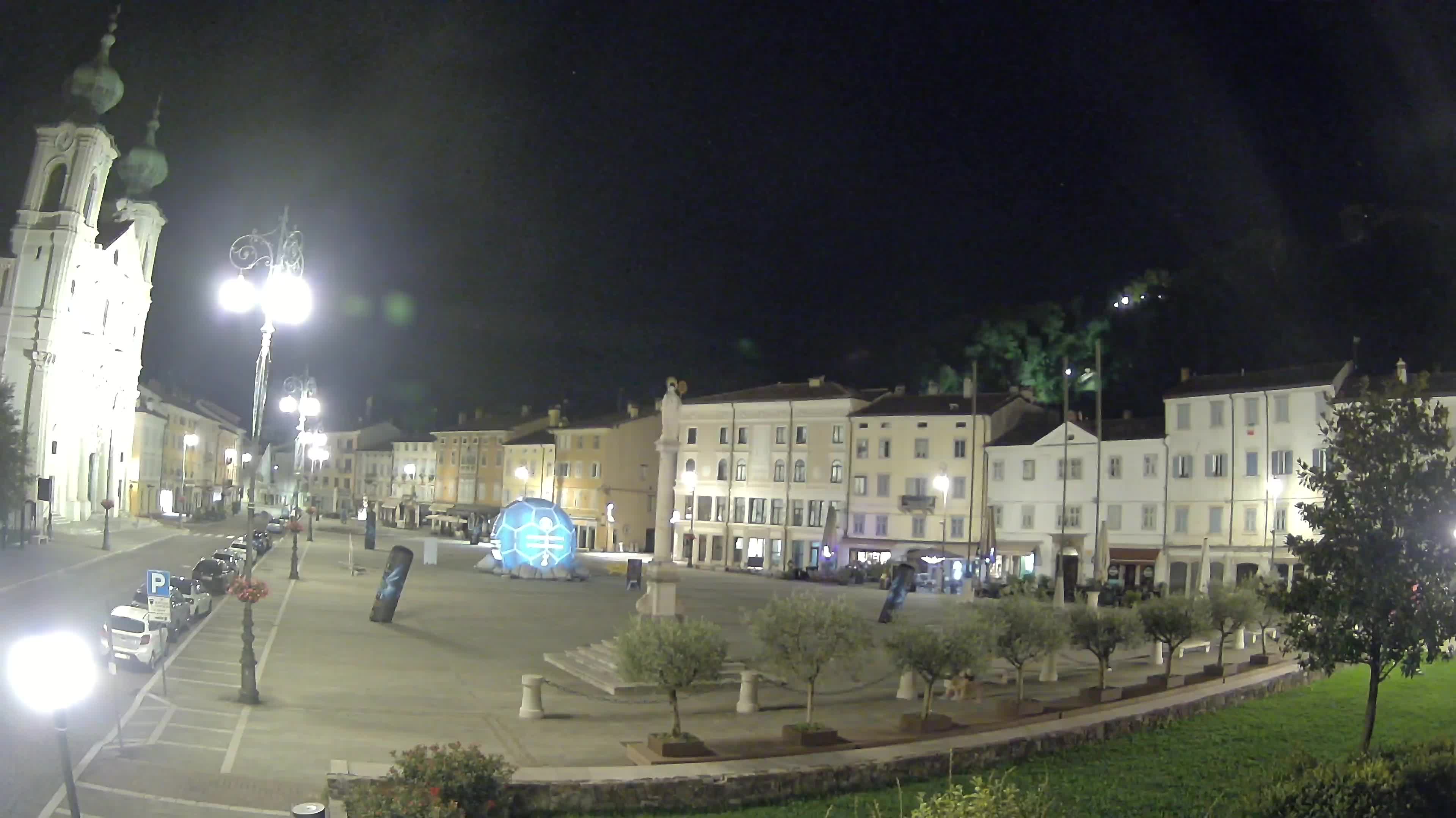 Webcam Gorizia Vittoria square – Church of st. Ignazio