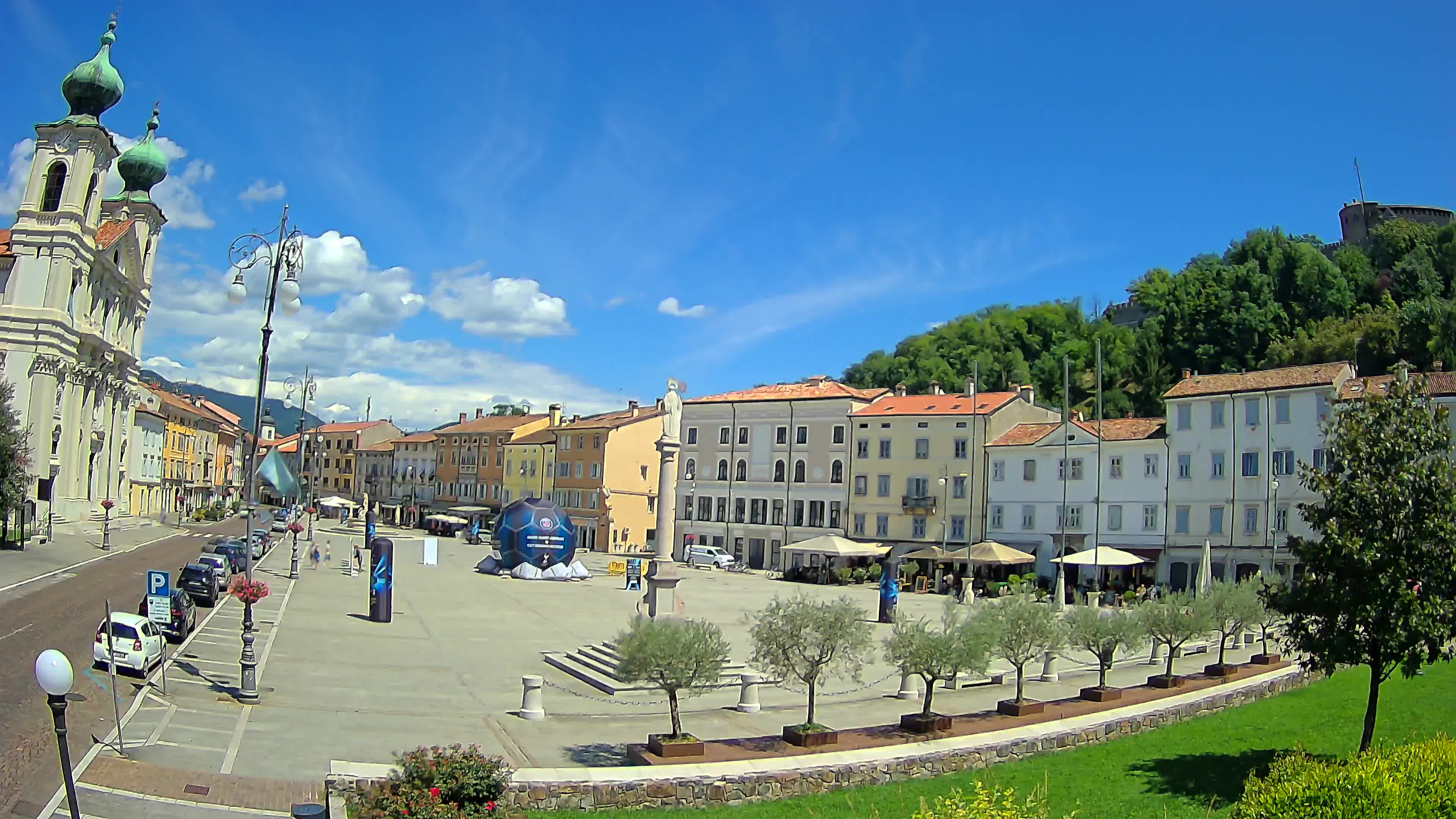 Gorizia – Place Vittoria – église st. Ignazio