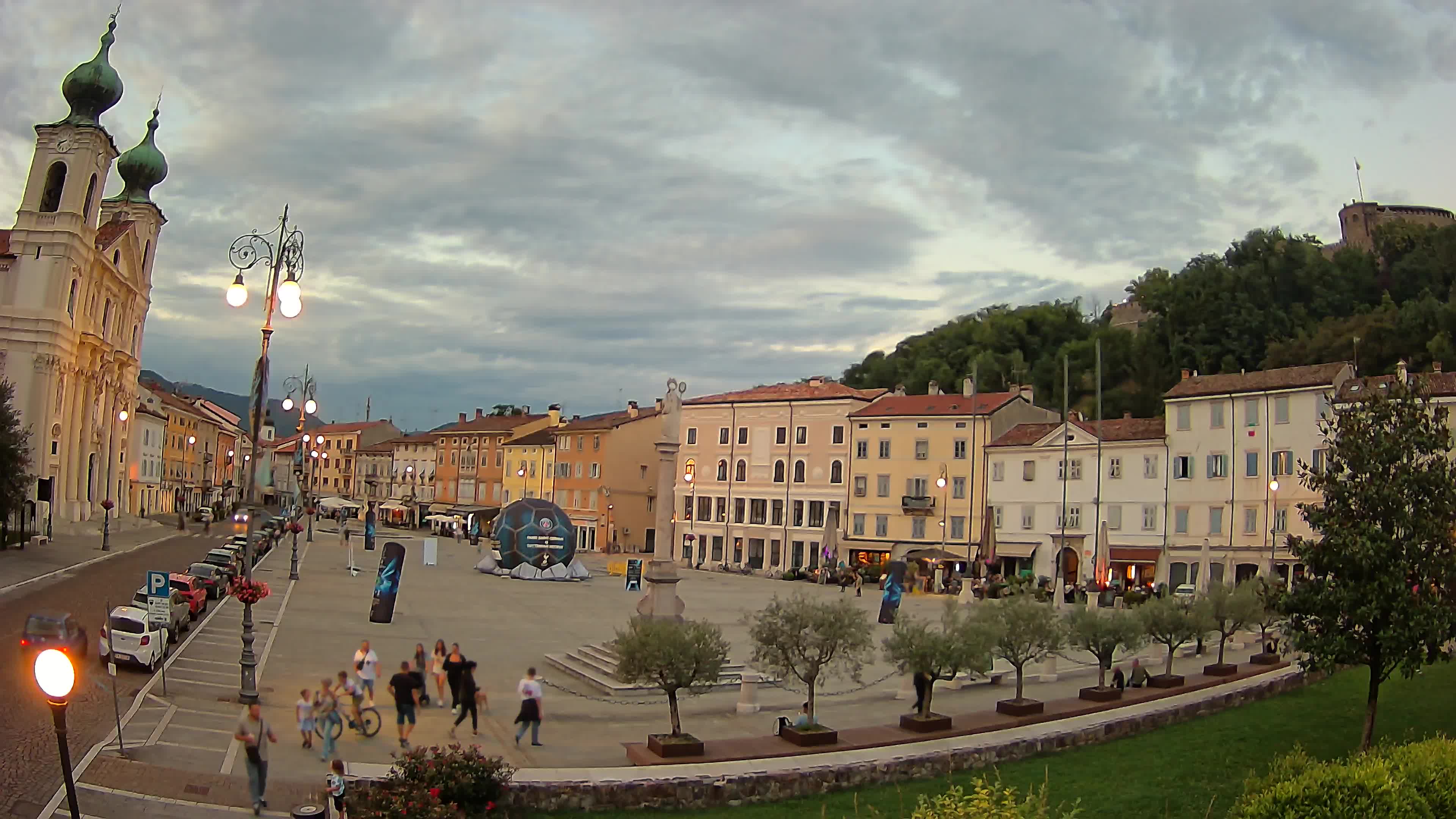Webcam Gorizia Vittoria square – Church of st. Ignazio