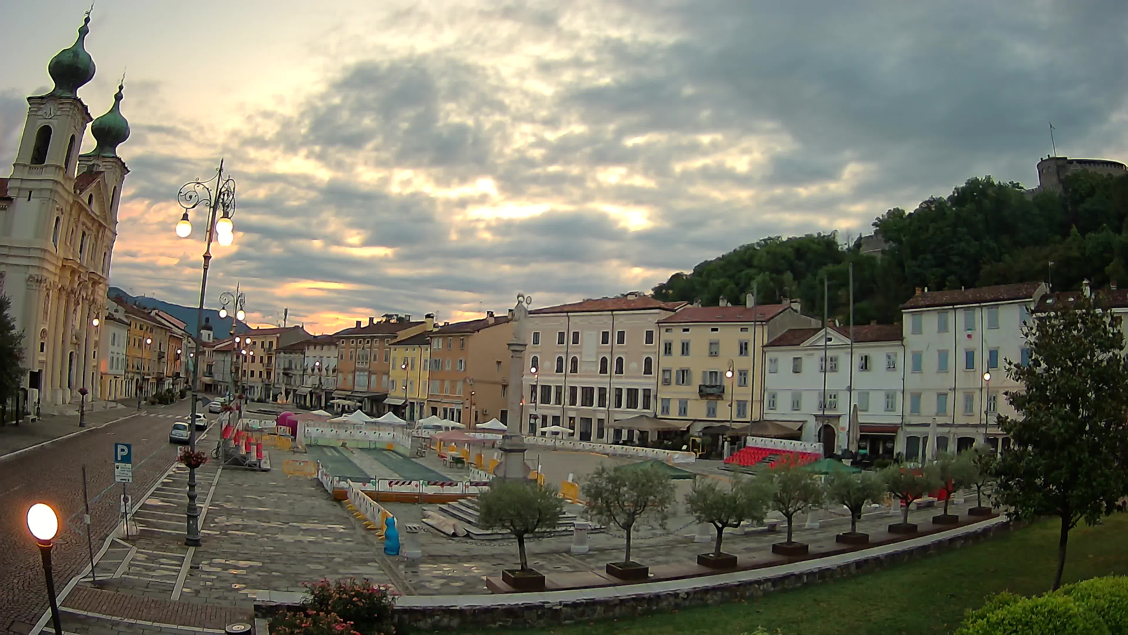Webcam Gorizia Vittoria square – Church of st. Ignazio