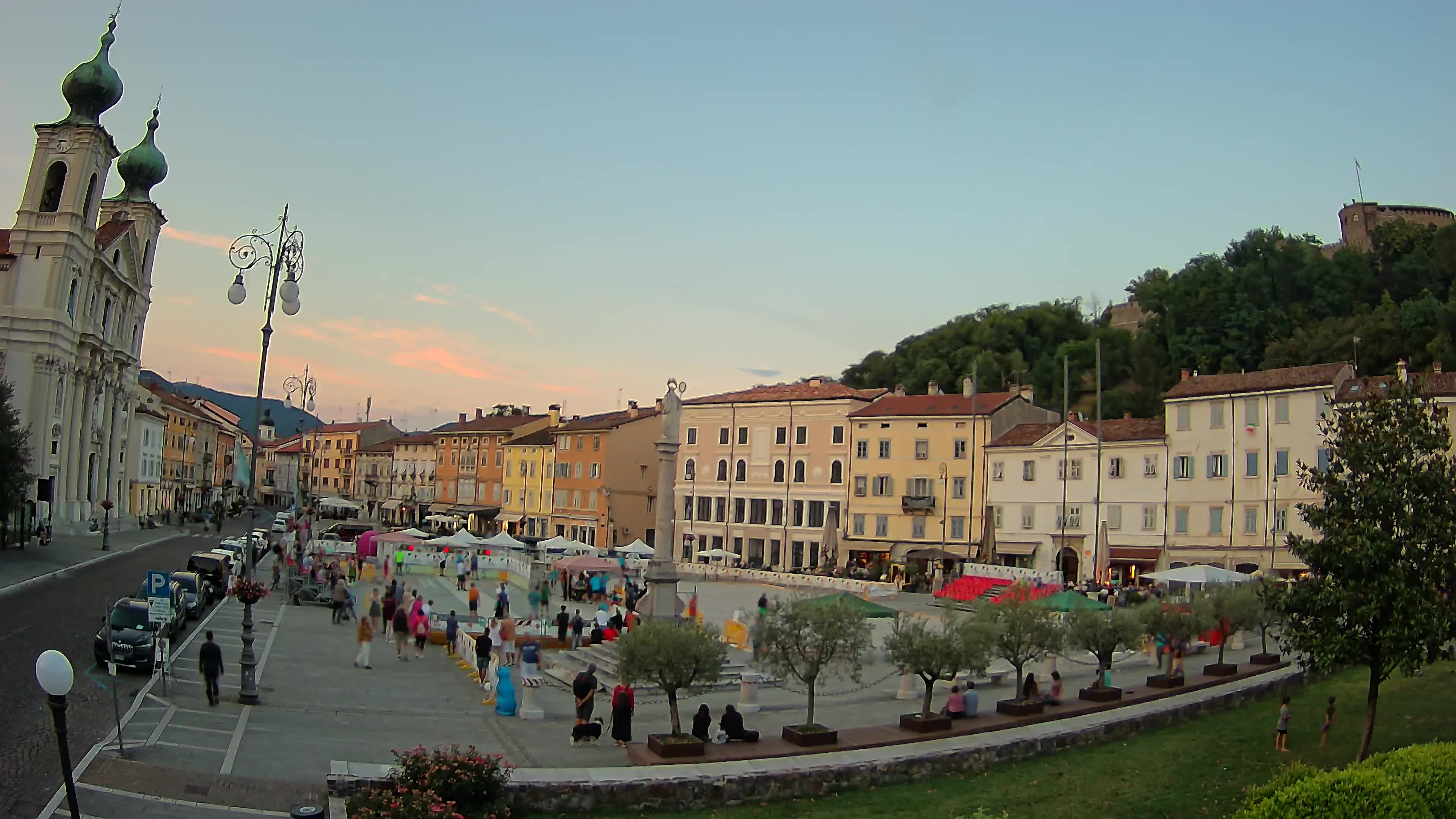 Webcam Gorizia Vittoria square – Church of st. Ignazio