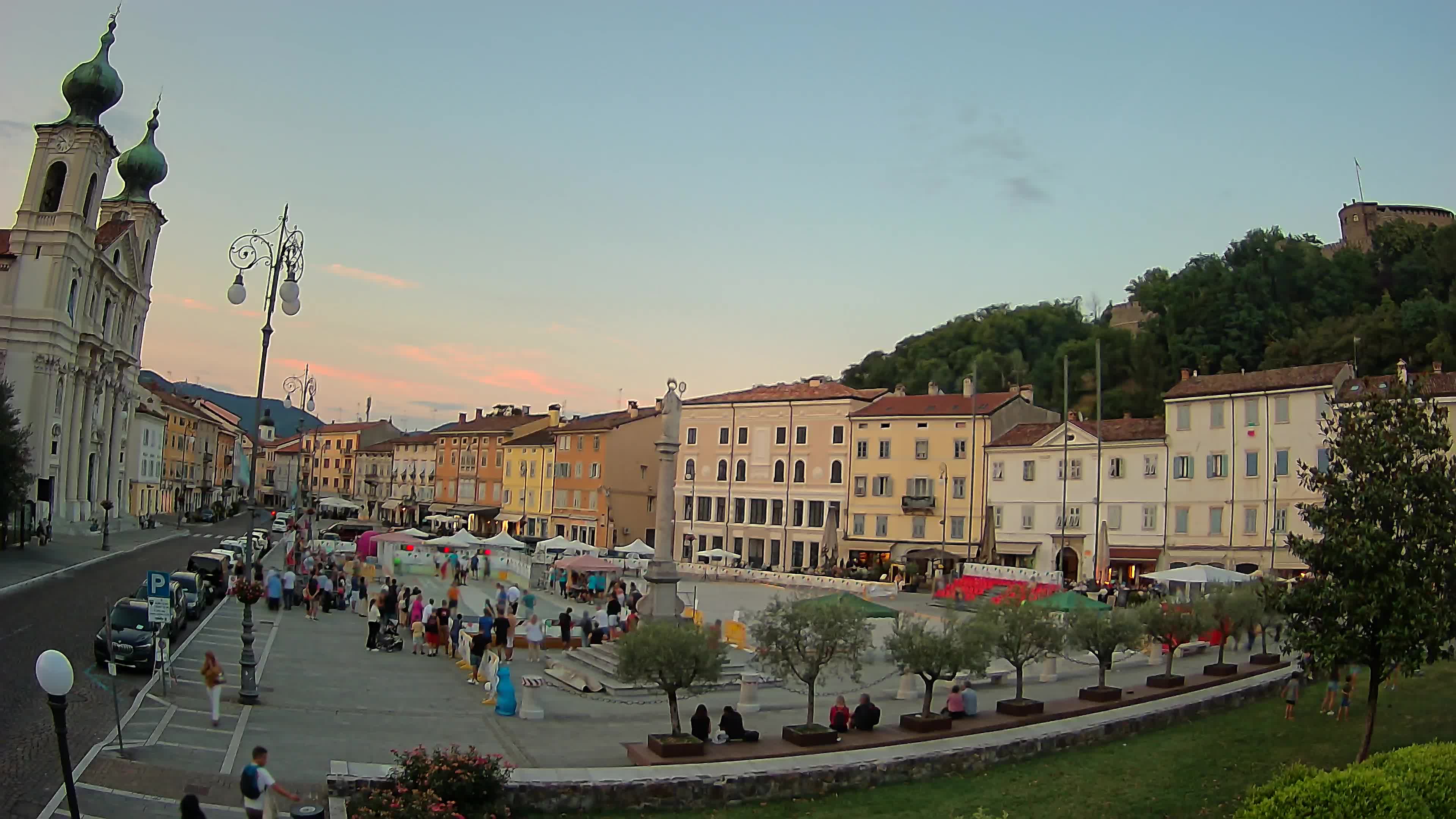 Webcam Gorizia Vittoria square – Church of st. Ignazio