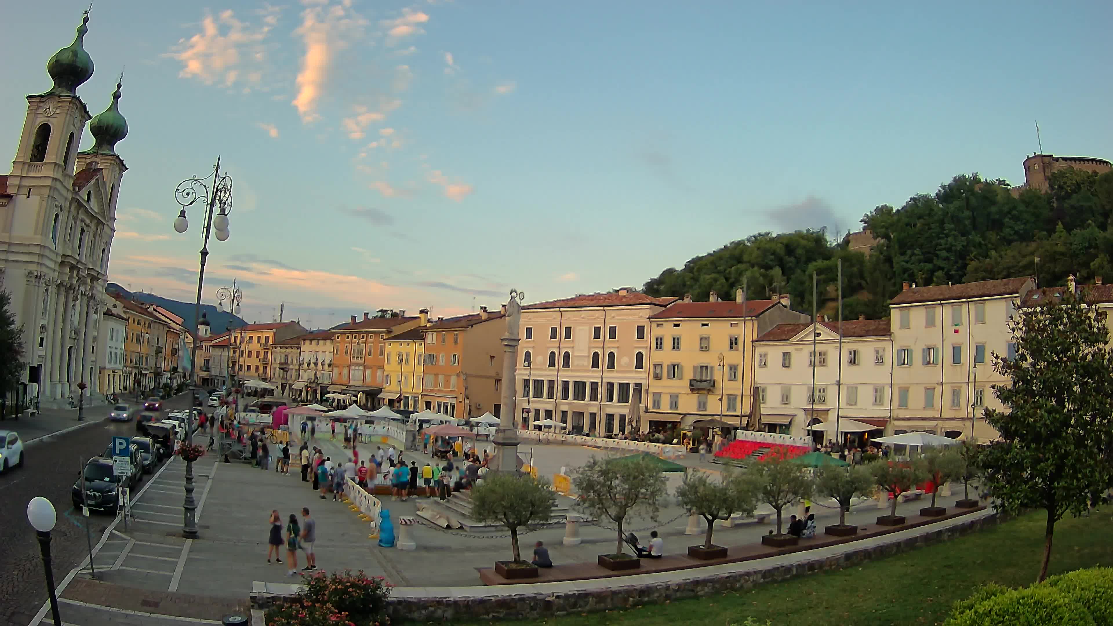 Webcam Gorizia Vittoria square – Church of st. Ignazio