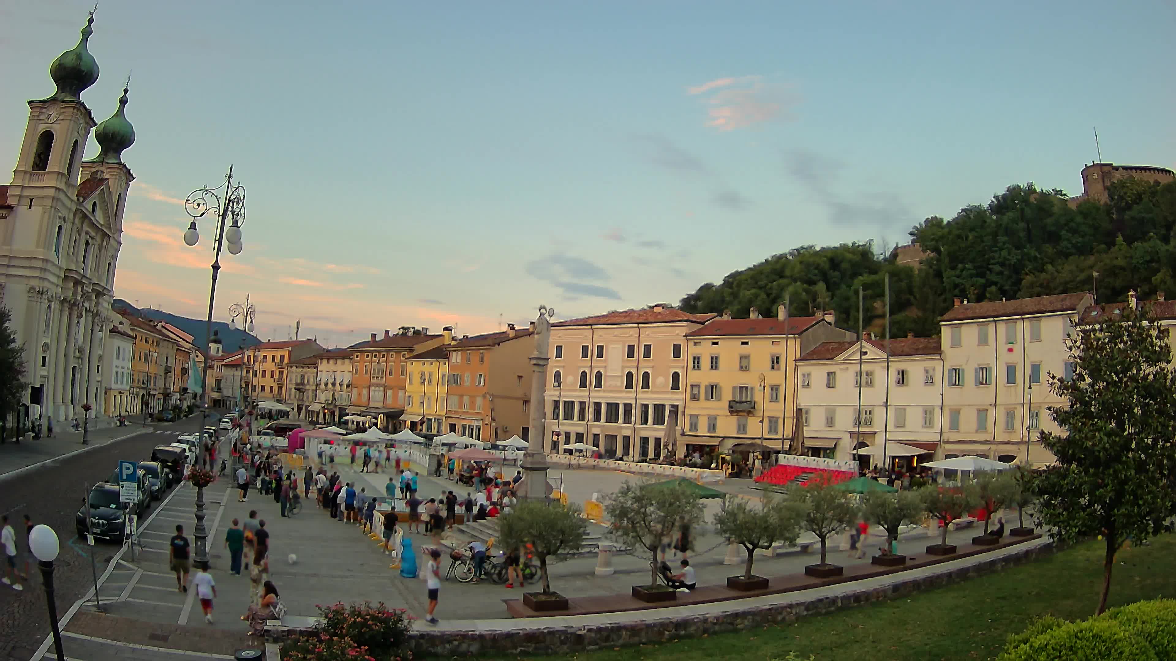Webcam Gorizia Vittoria square – Church of st. Ignazio