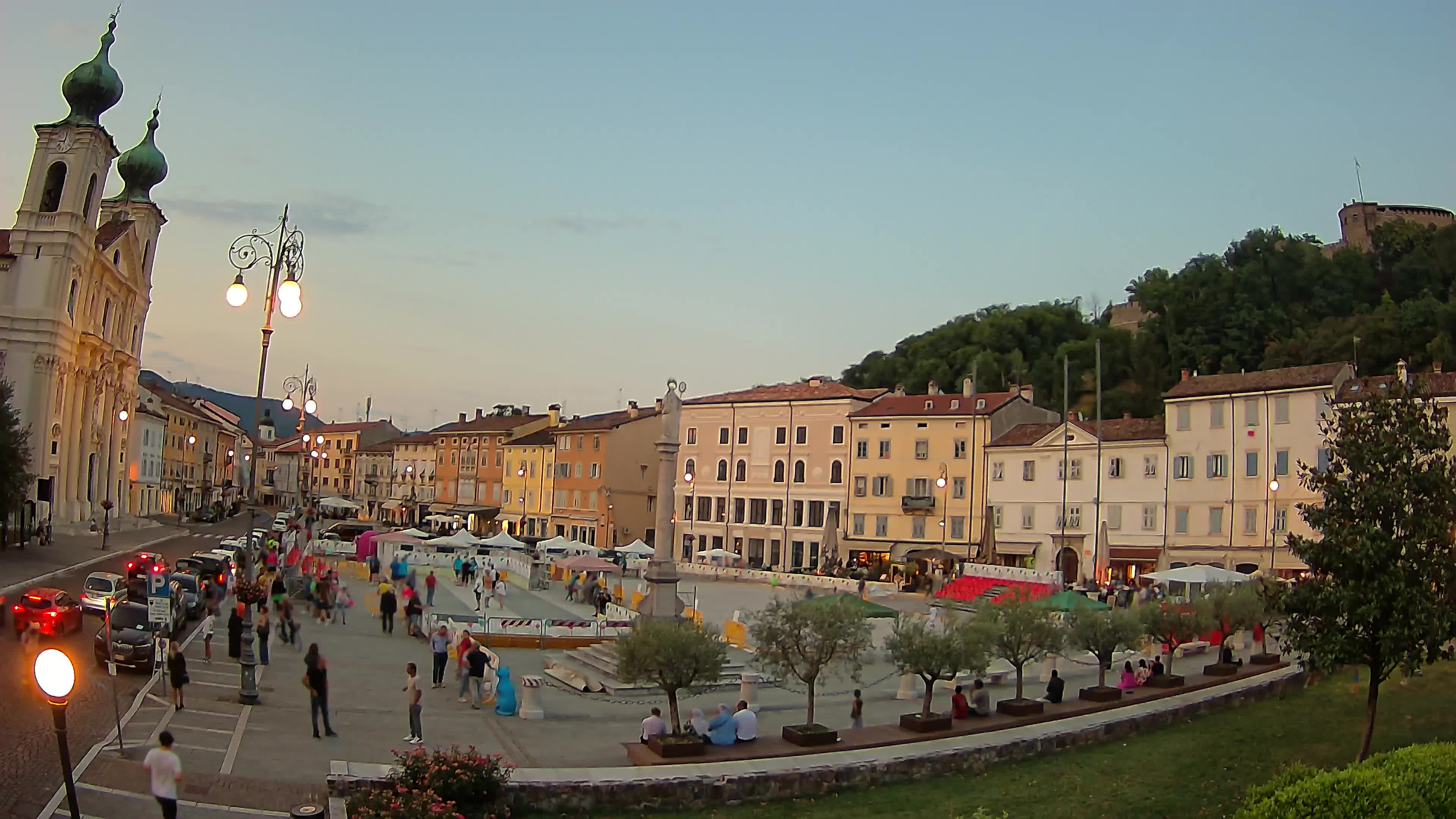 Webcam Gorizia Vittoria square – Church of st. Ignazio
