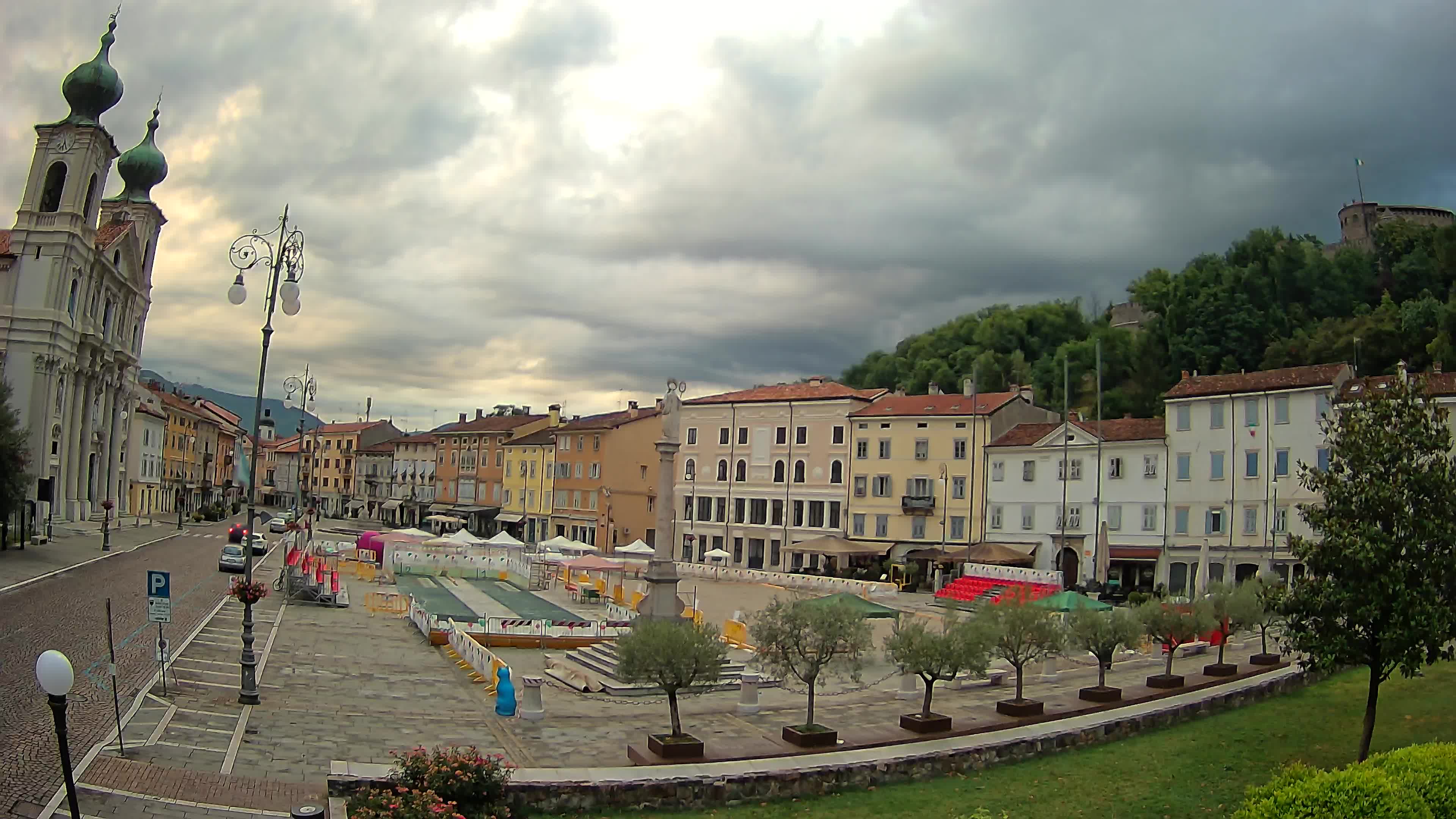 Webcam Gorizia Vittoria square – Church of st. Ignazio