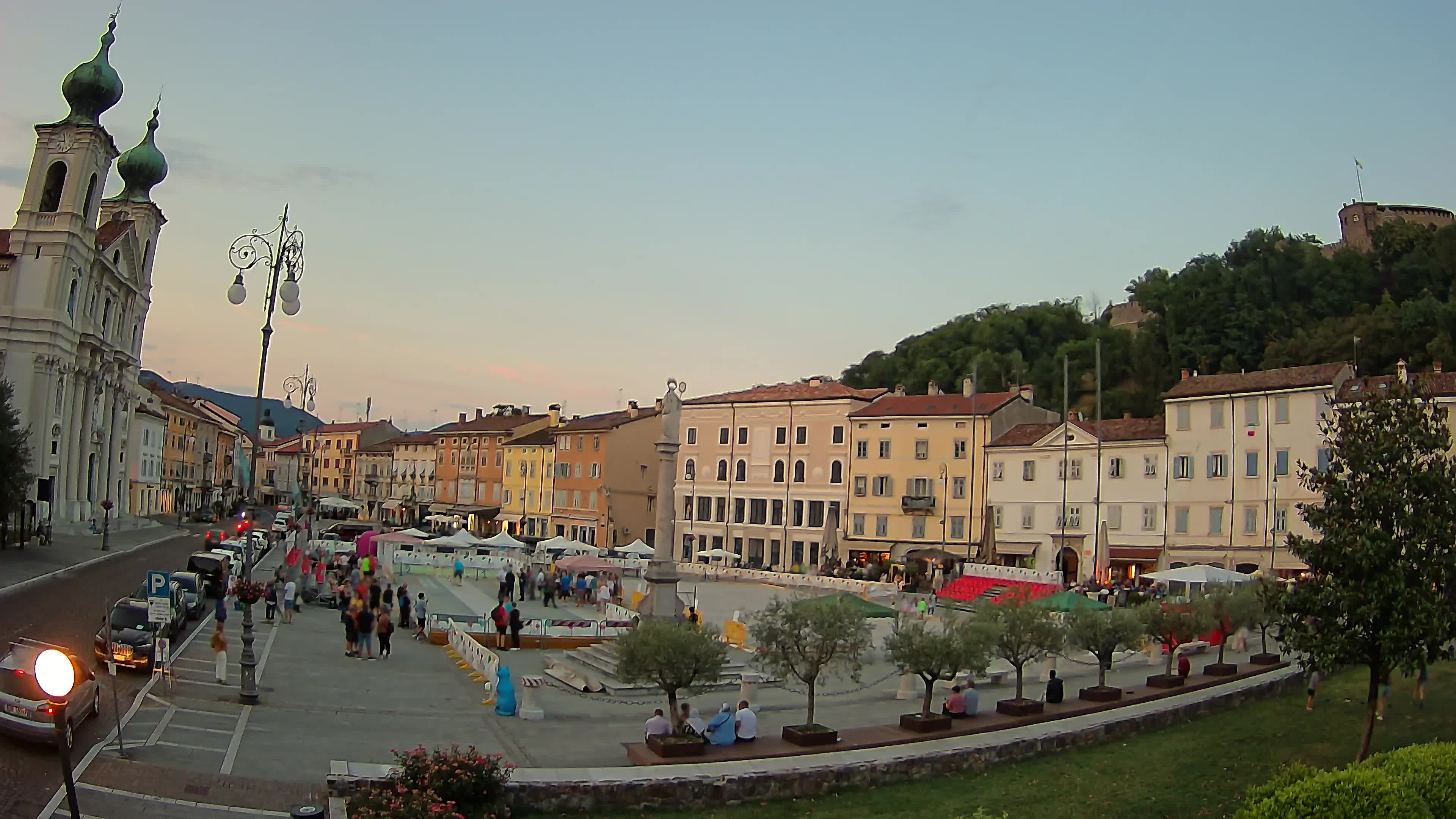 Webcam Gorizia Vittoria square – Church of st. Ignazio