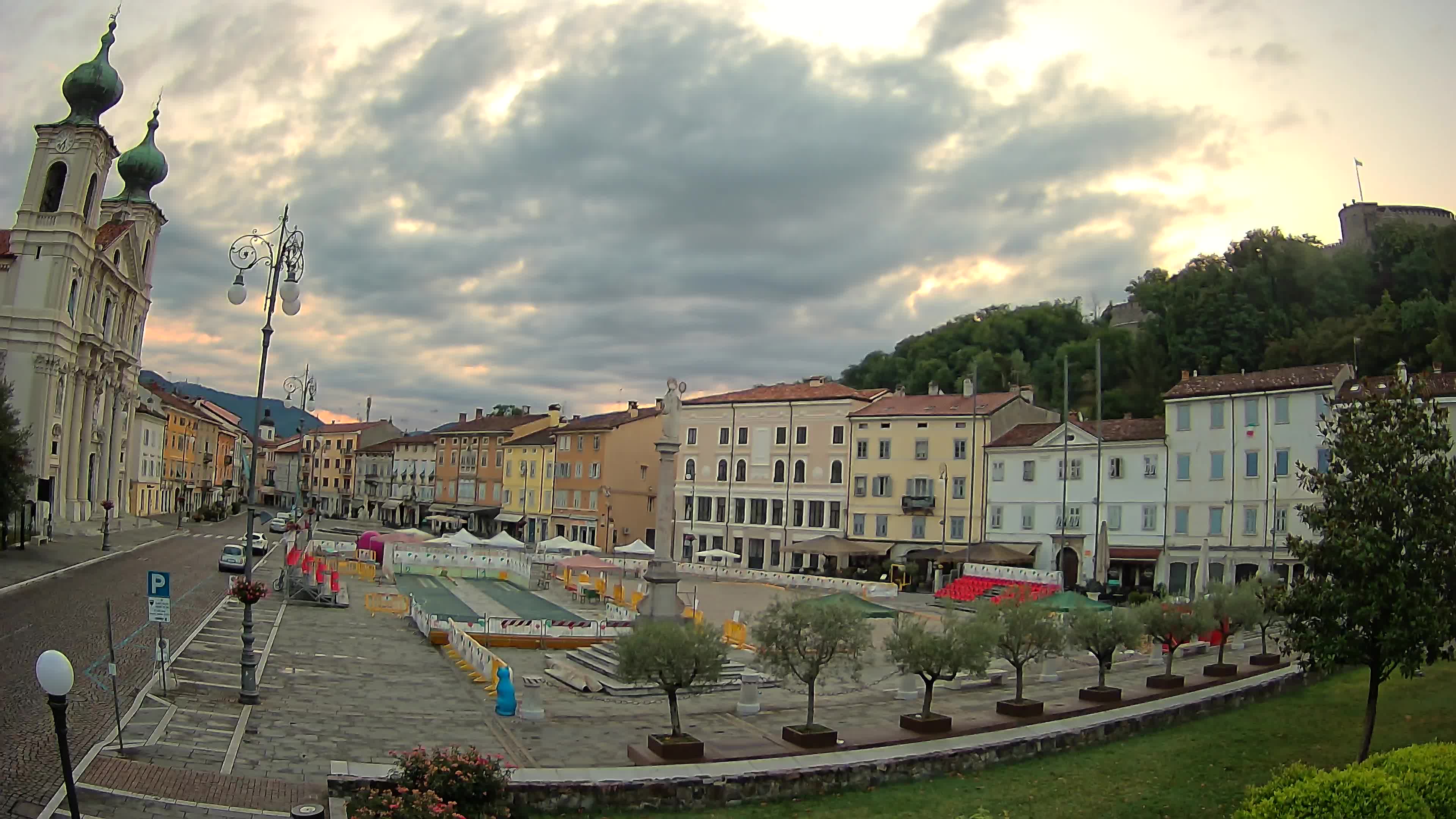 Gorizia – Place Vittoria – église st. Ignazio