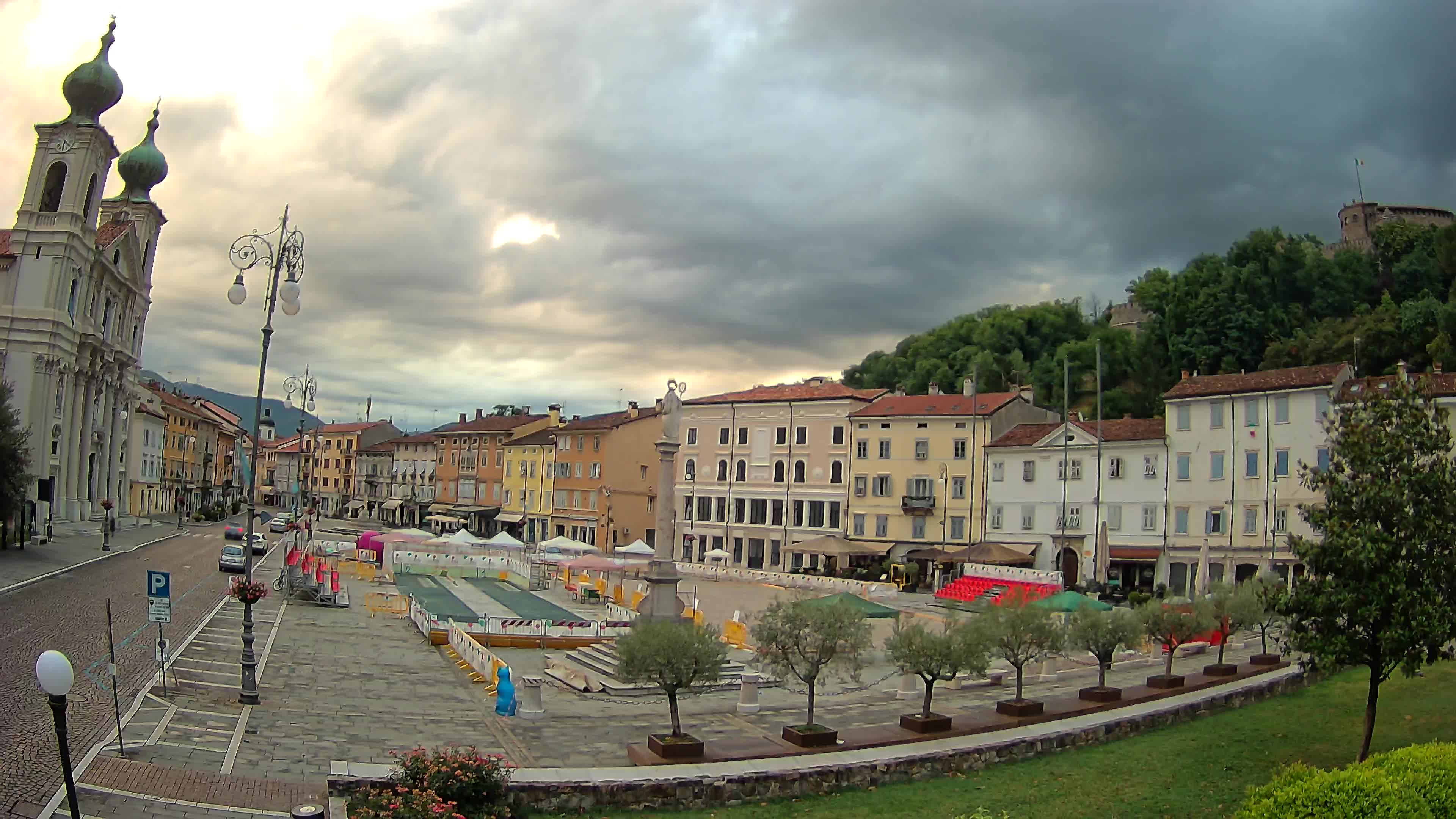Gorizia – Place Vittoria – église st. Ignazio