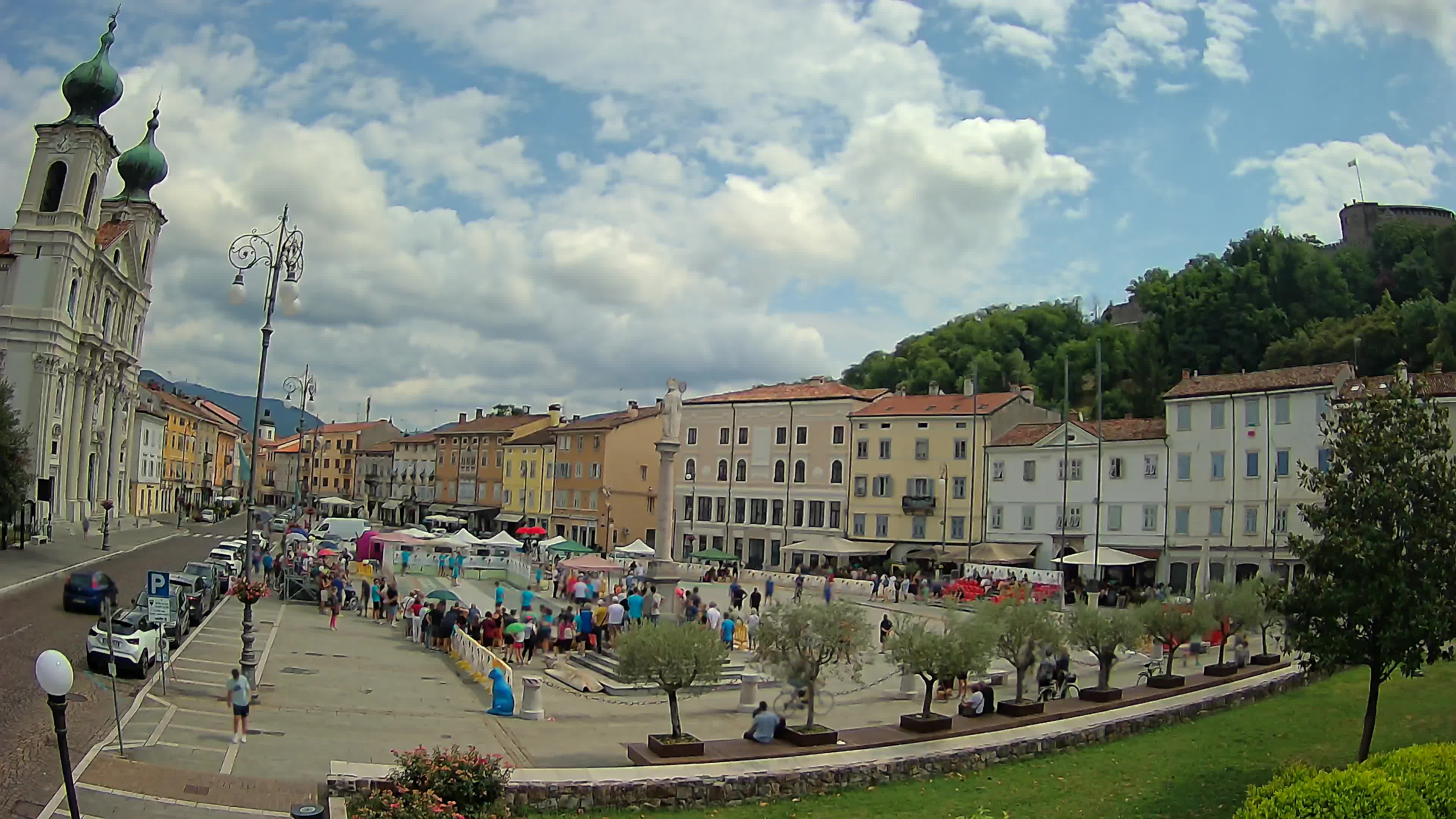 Webcam Gorizia Vittoria square – Church of st. Ignazio