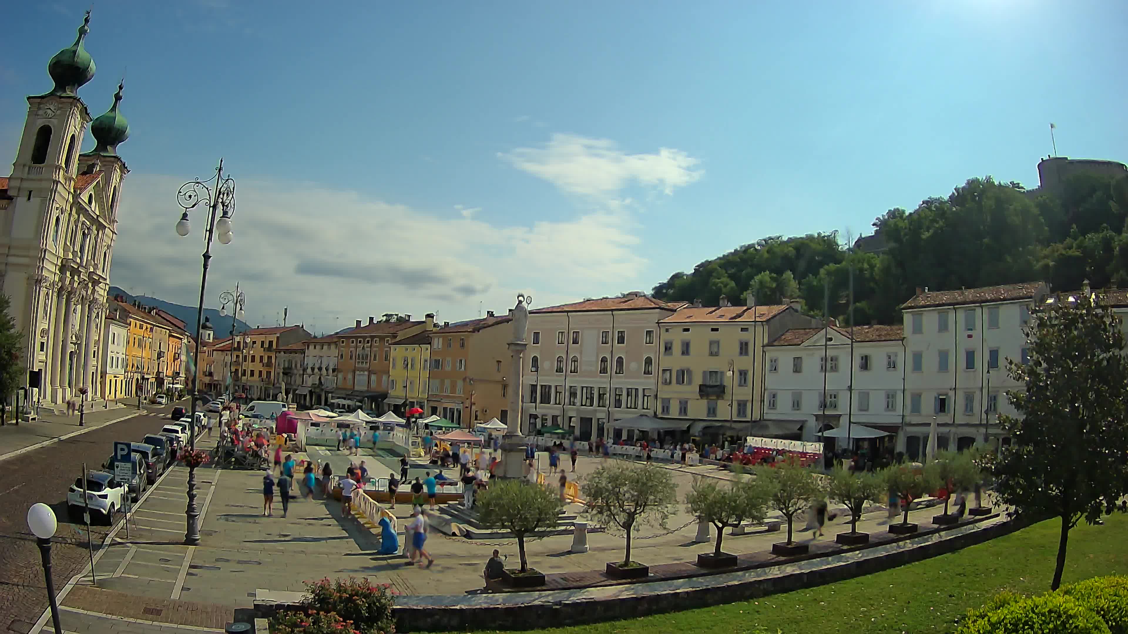 Gorizia – Place Vittoria – église st. Ignazio