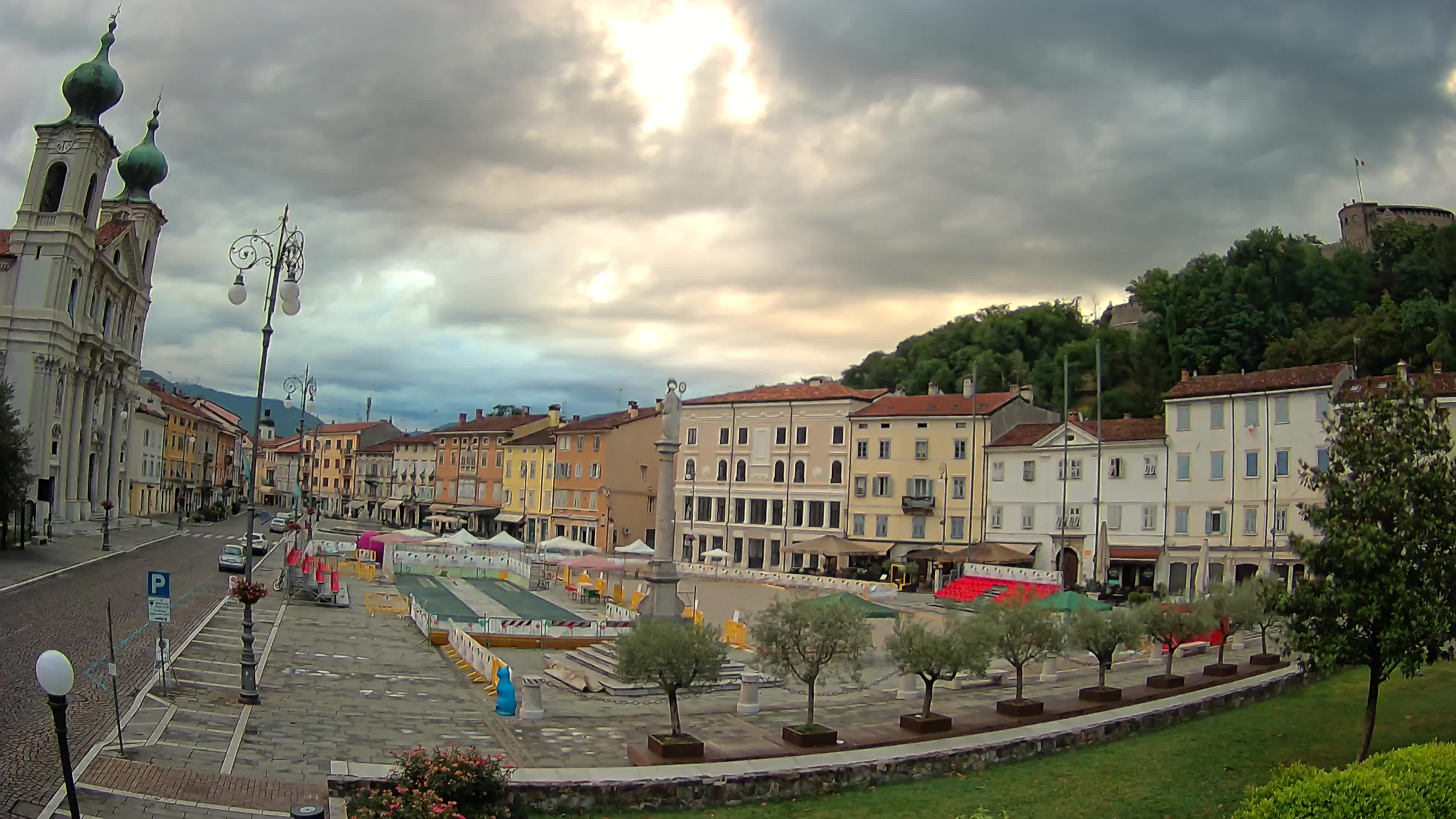 Gorizia – Place Vittoria – église st. Ignazio