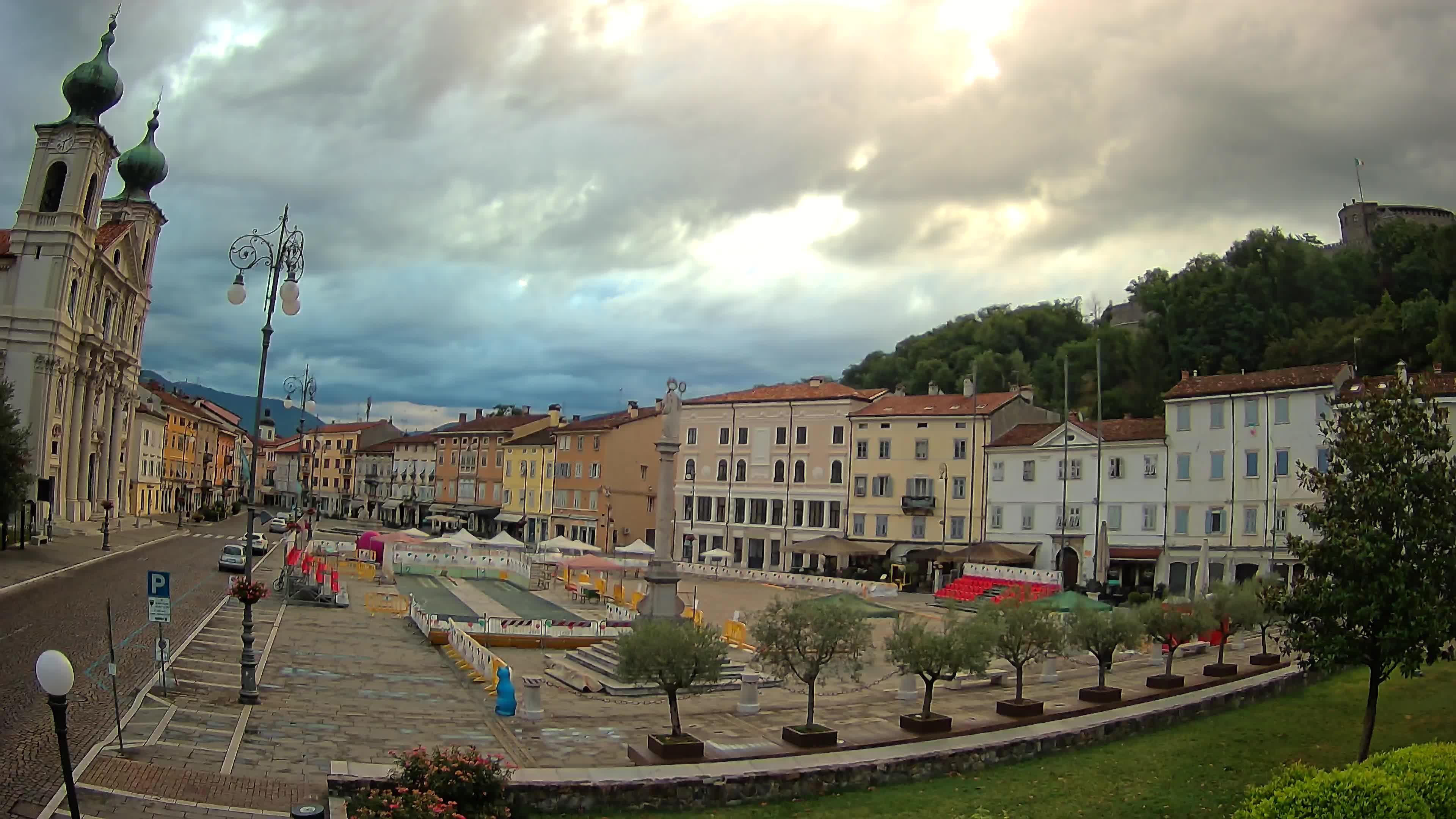 Gorizia – Place Vittoria – église st. Ignazio