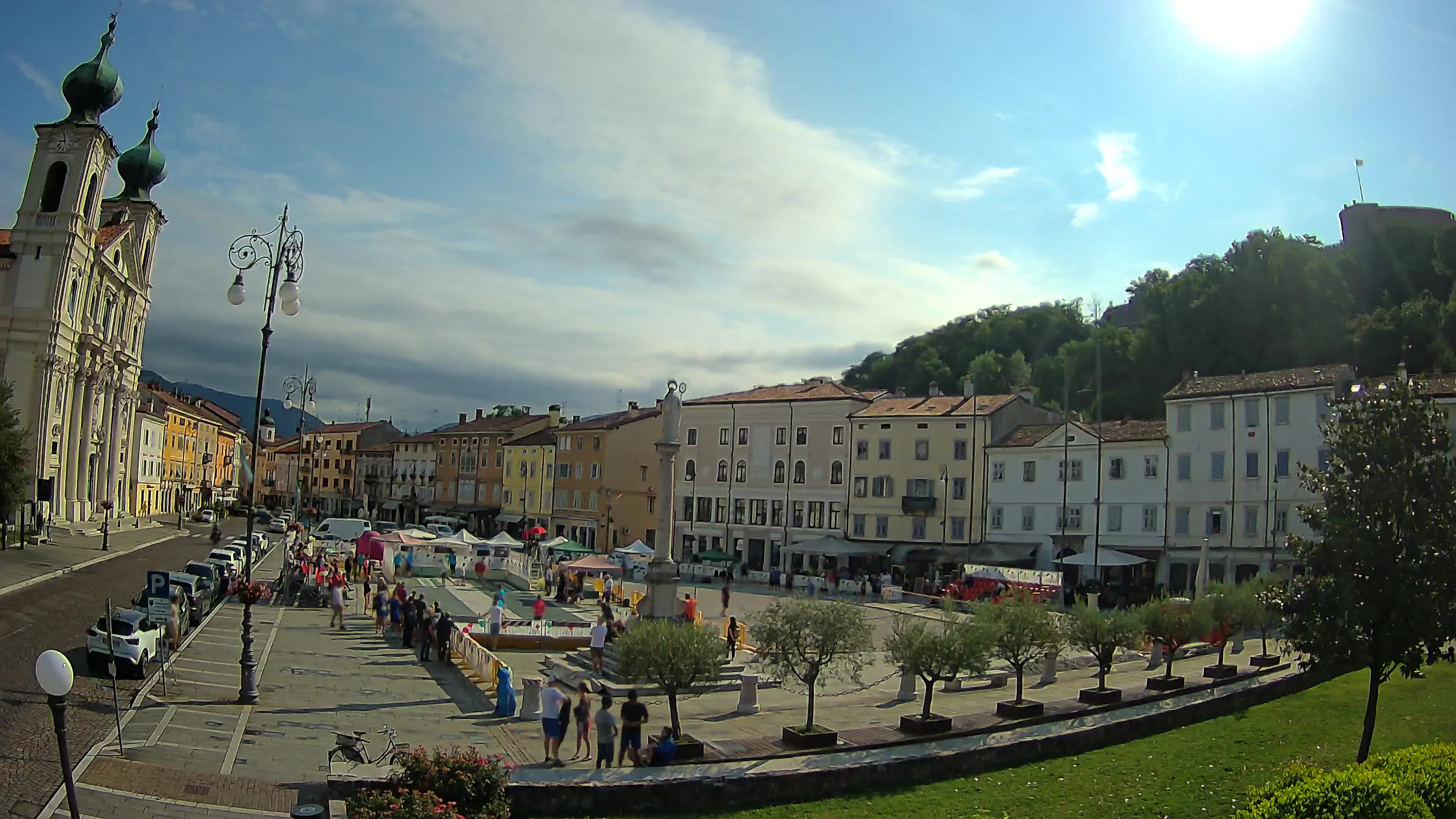 Gorizia – Place Vittoria – église st. Ignazio