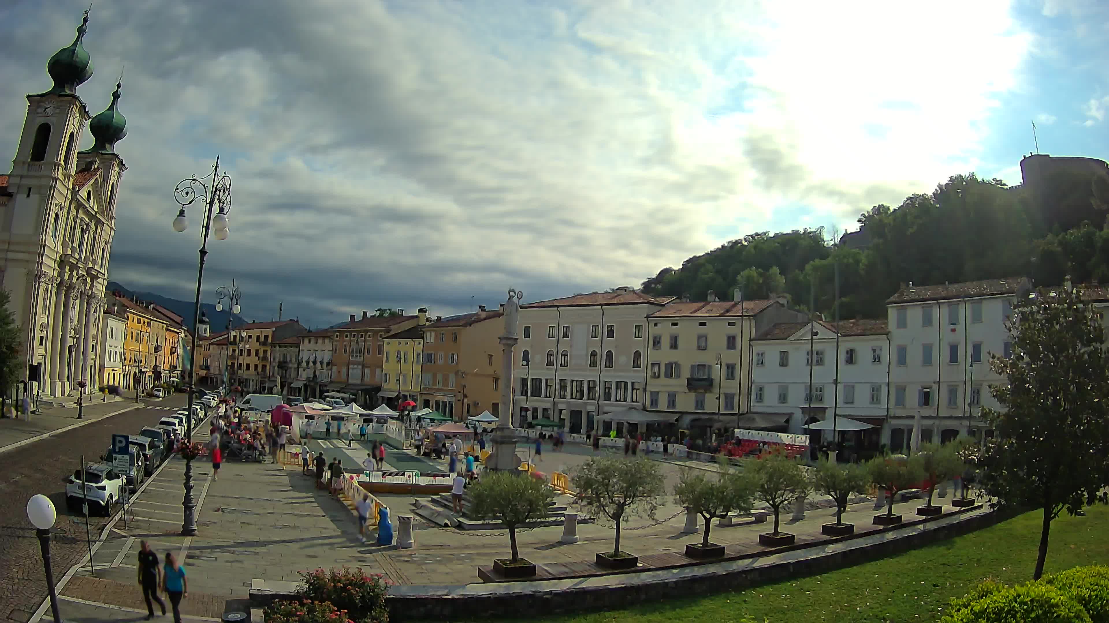 Gorizia – Place Vittoria – église st. Ignazio