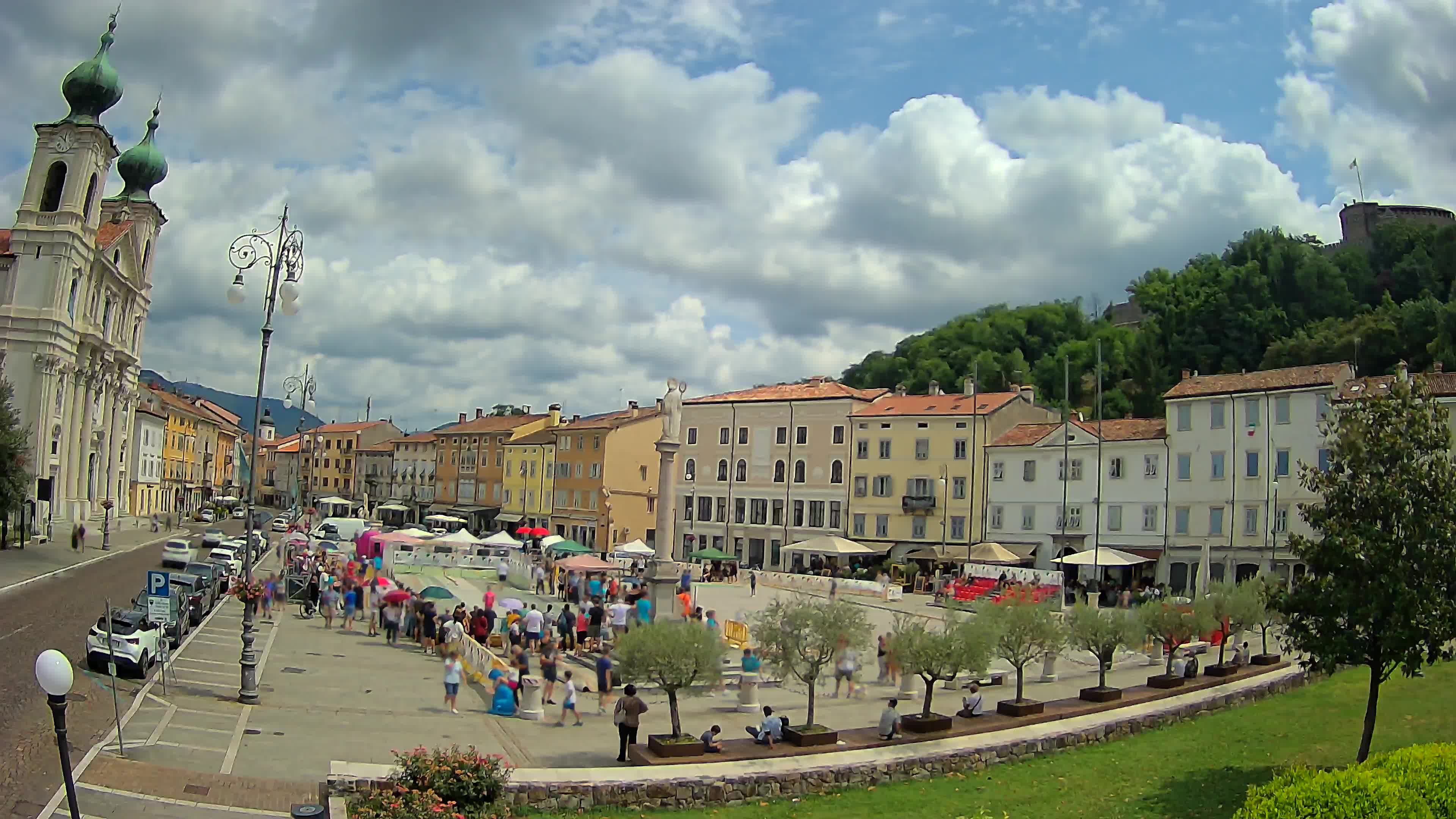 Webcam Gorizia Vittoria square – Church of st. Ignazio