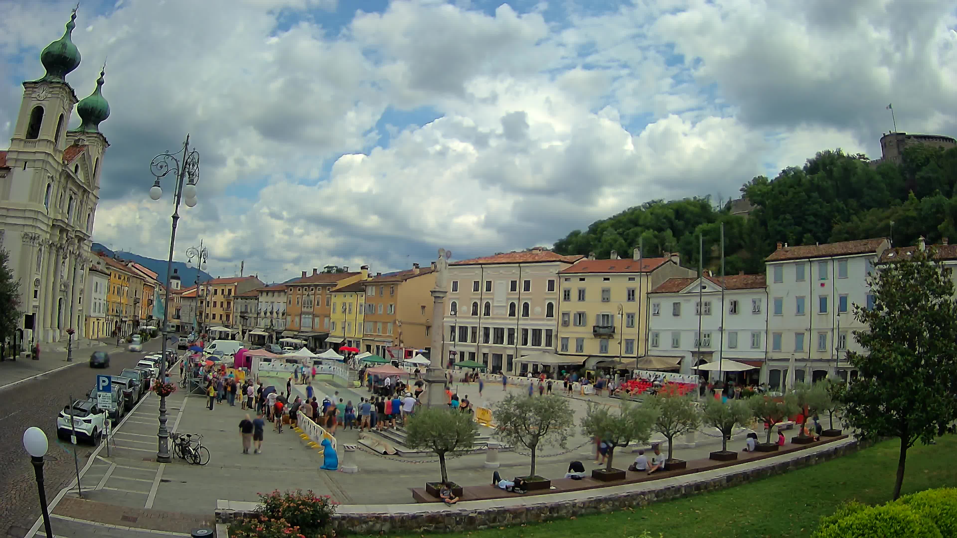 Webcam Gorizia Vittoria square – Church of st. Ignazio