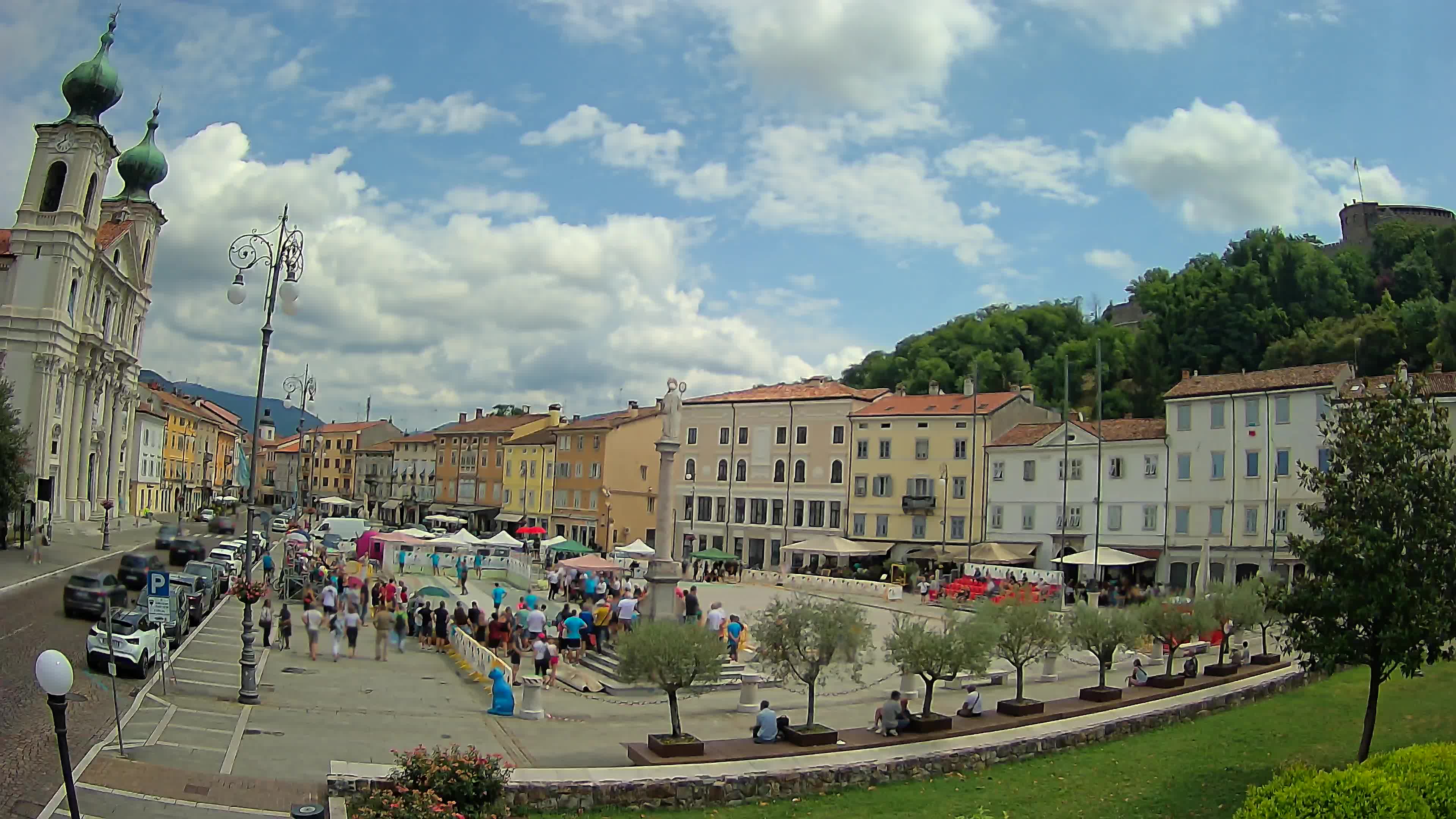 Webcam Gorizia Vittoria square – Church of st. Ignazio