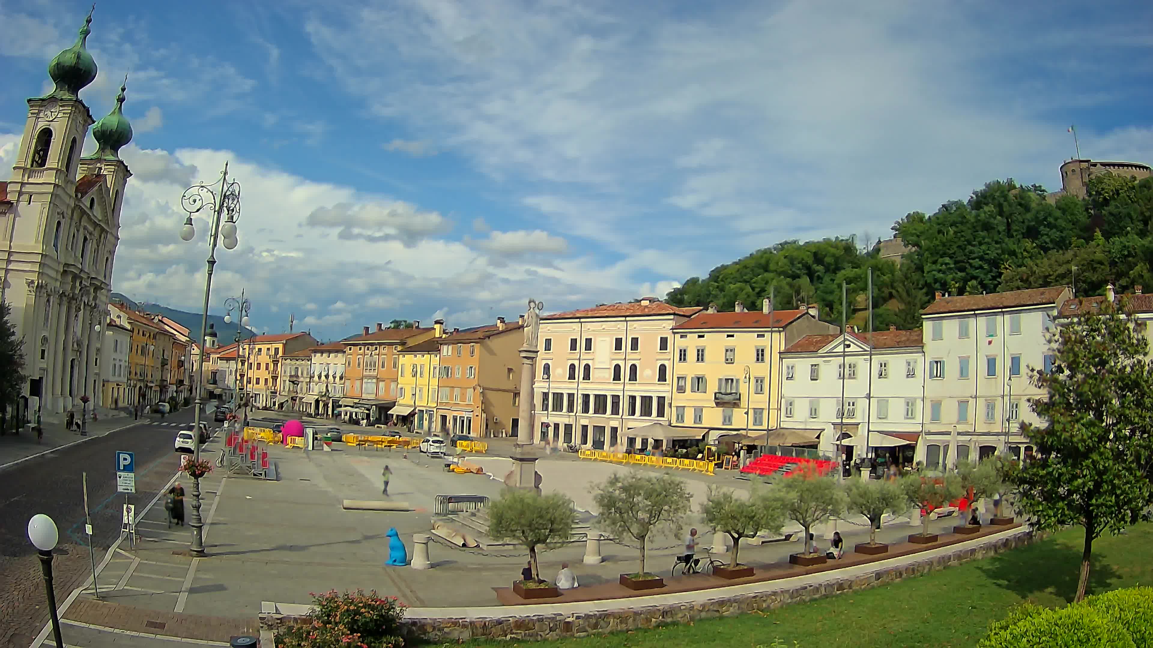 Gorizia – Place Vittoria – église st. Ignazio