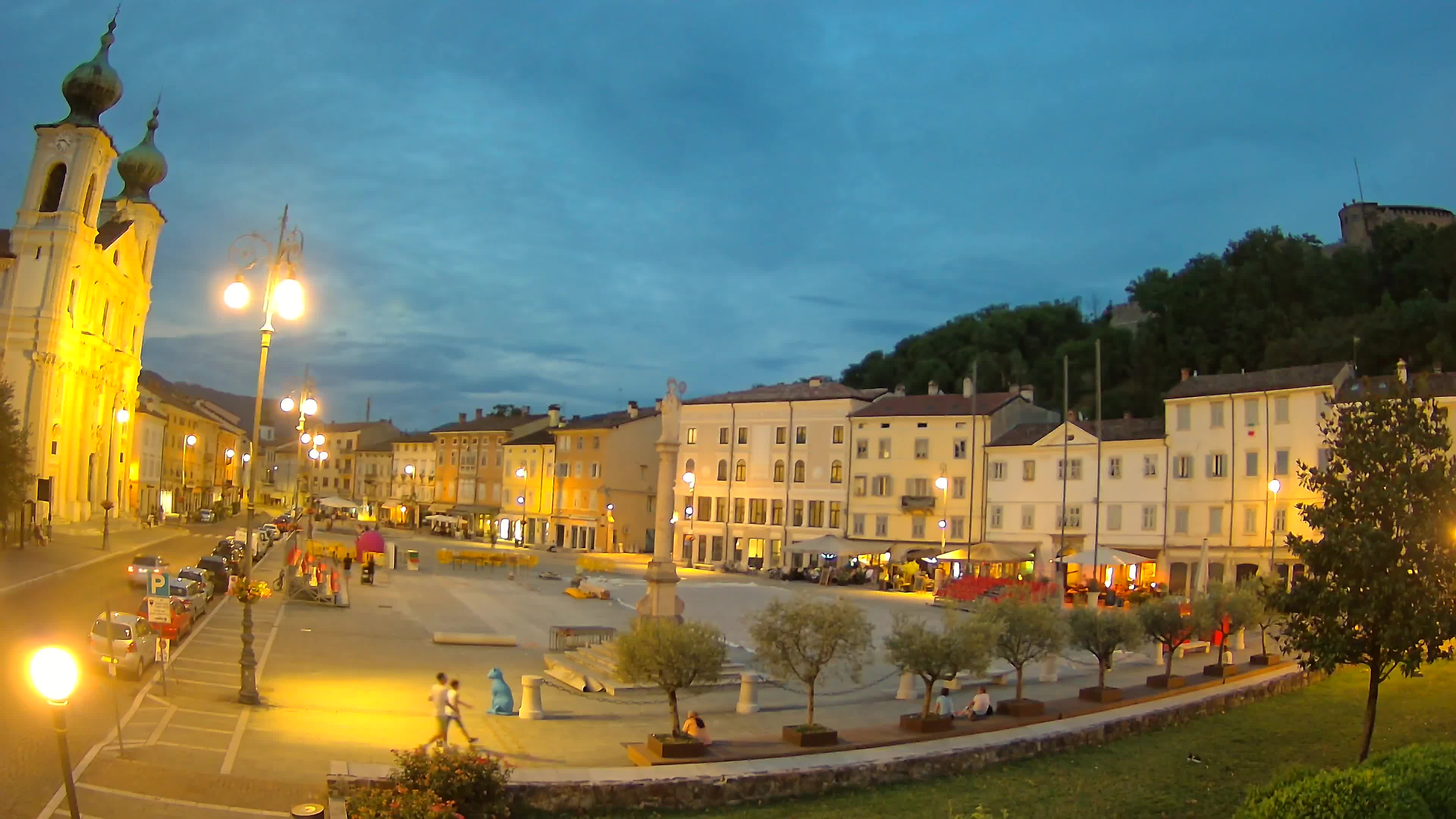 Webcam Gorizia Vittoria square – Church of st. Ignazio