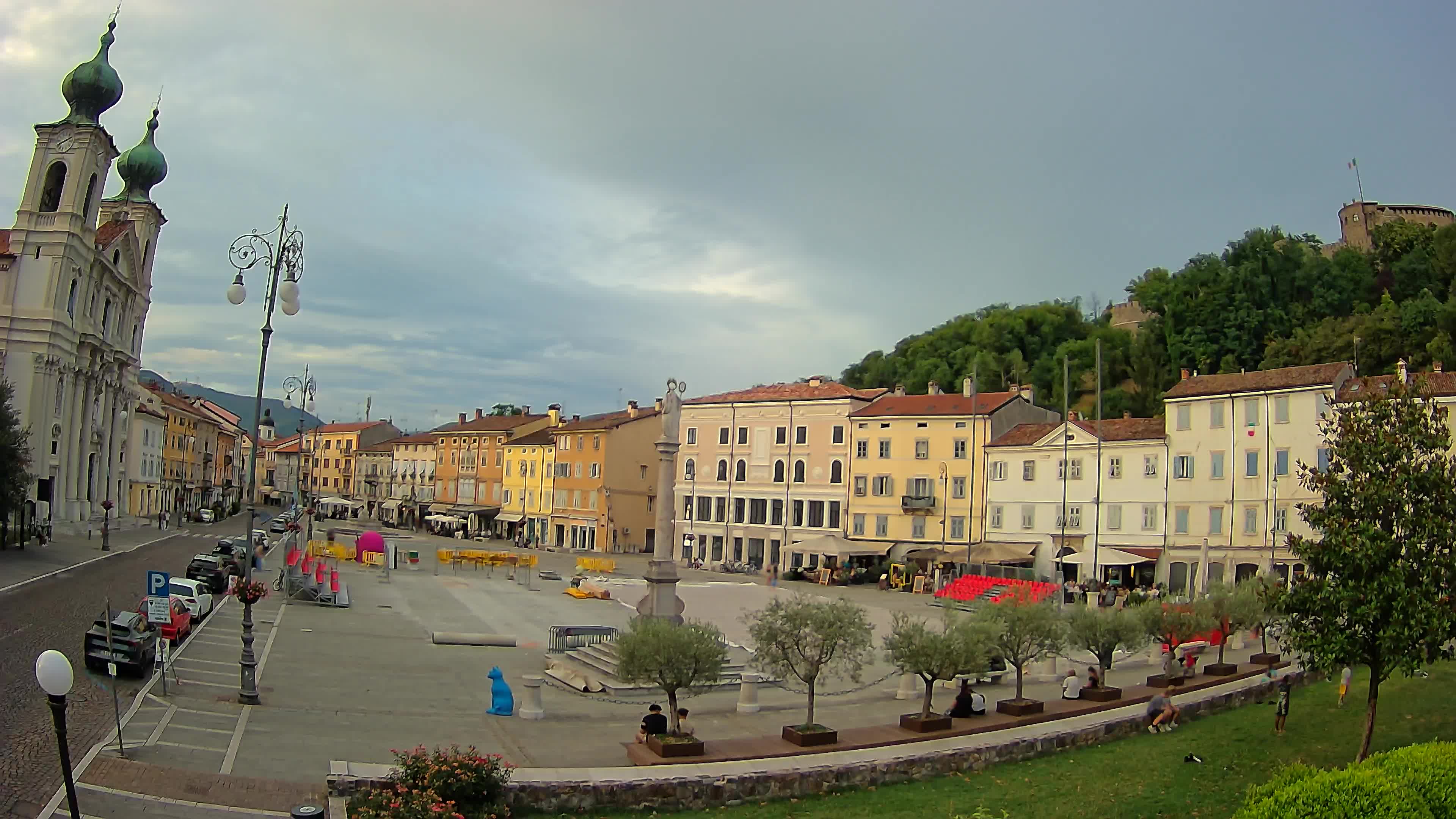 Gorizia – Place Vittoria – église st. Ignazio