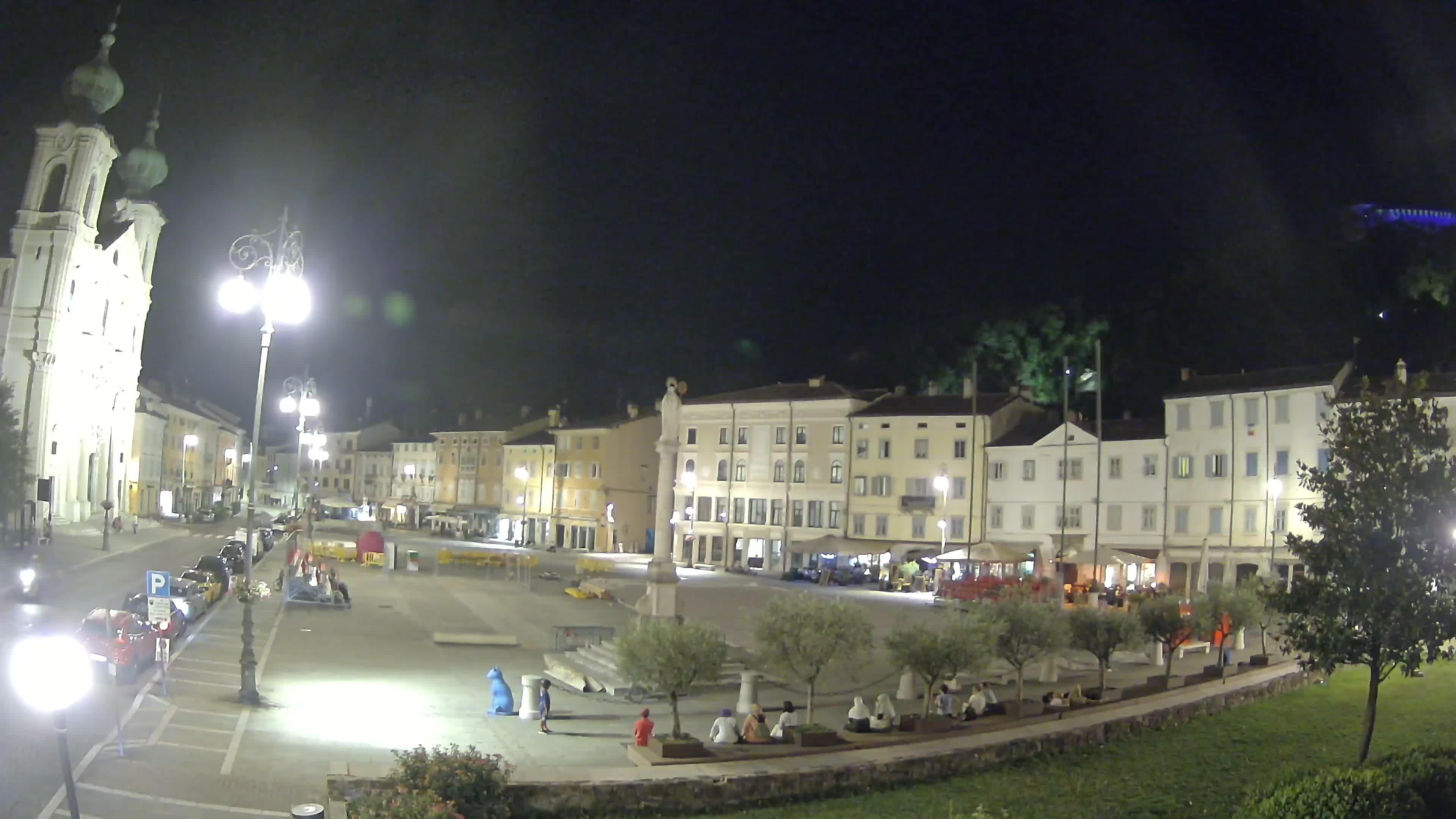 Webcam Gorizia Vittoria square – Church of st. Ignazio