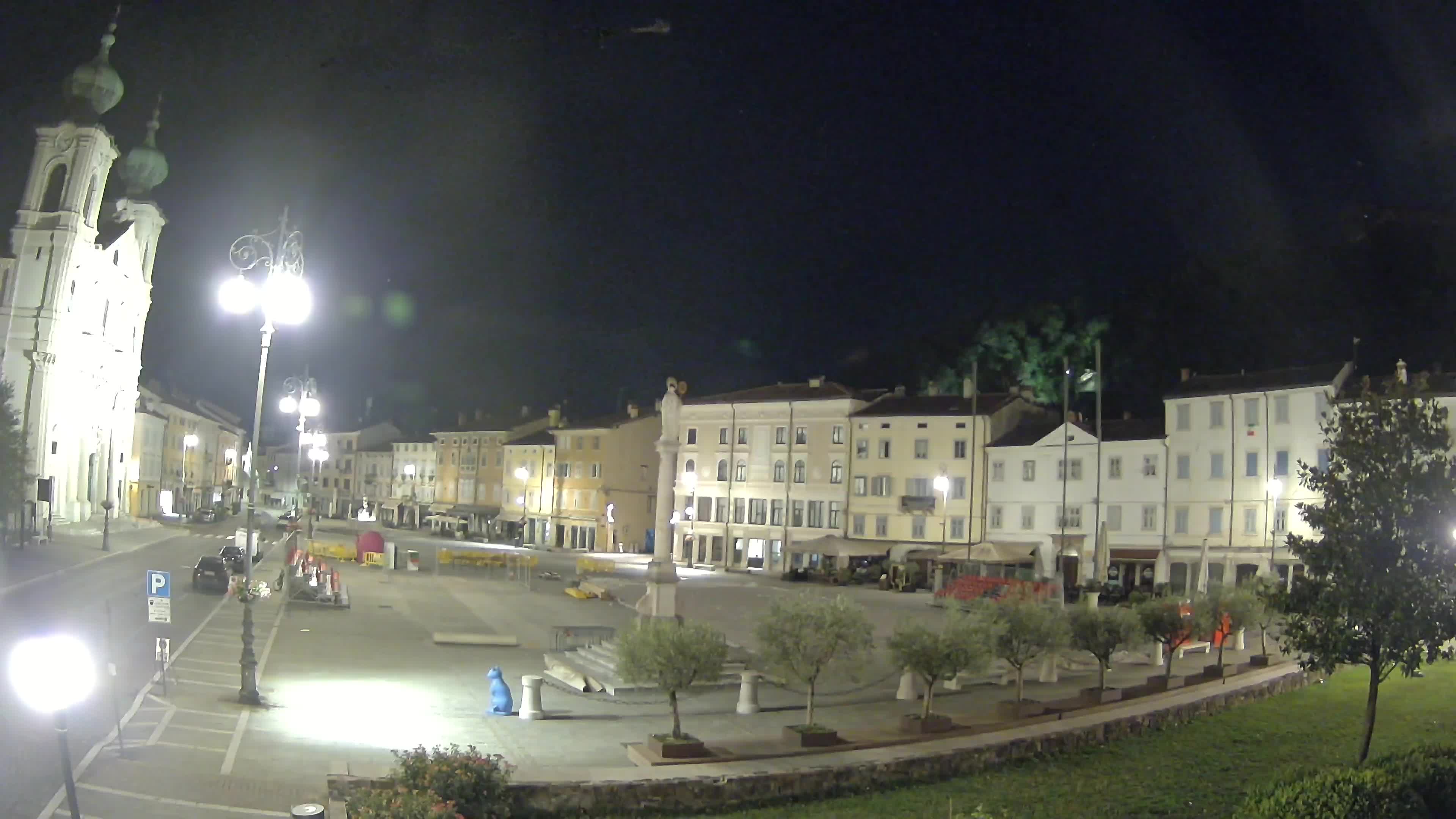 Webcam Gorizia Vittoria square – Church of st. Ignazio