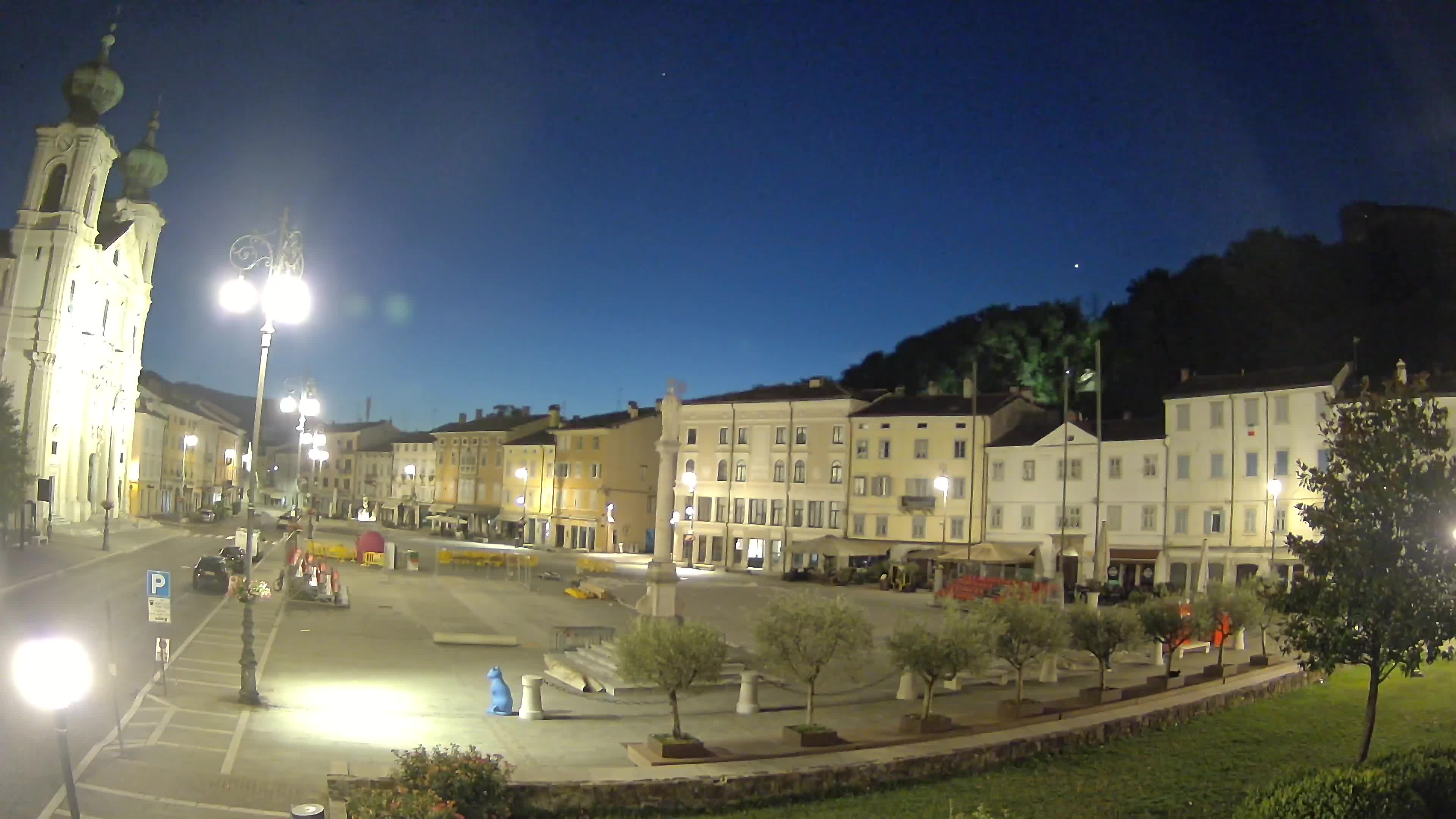 Webcam Gorizia Vittoria square – Church of st. Ignazio