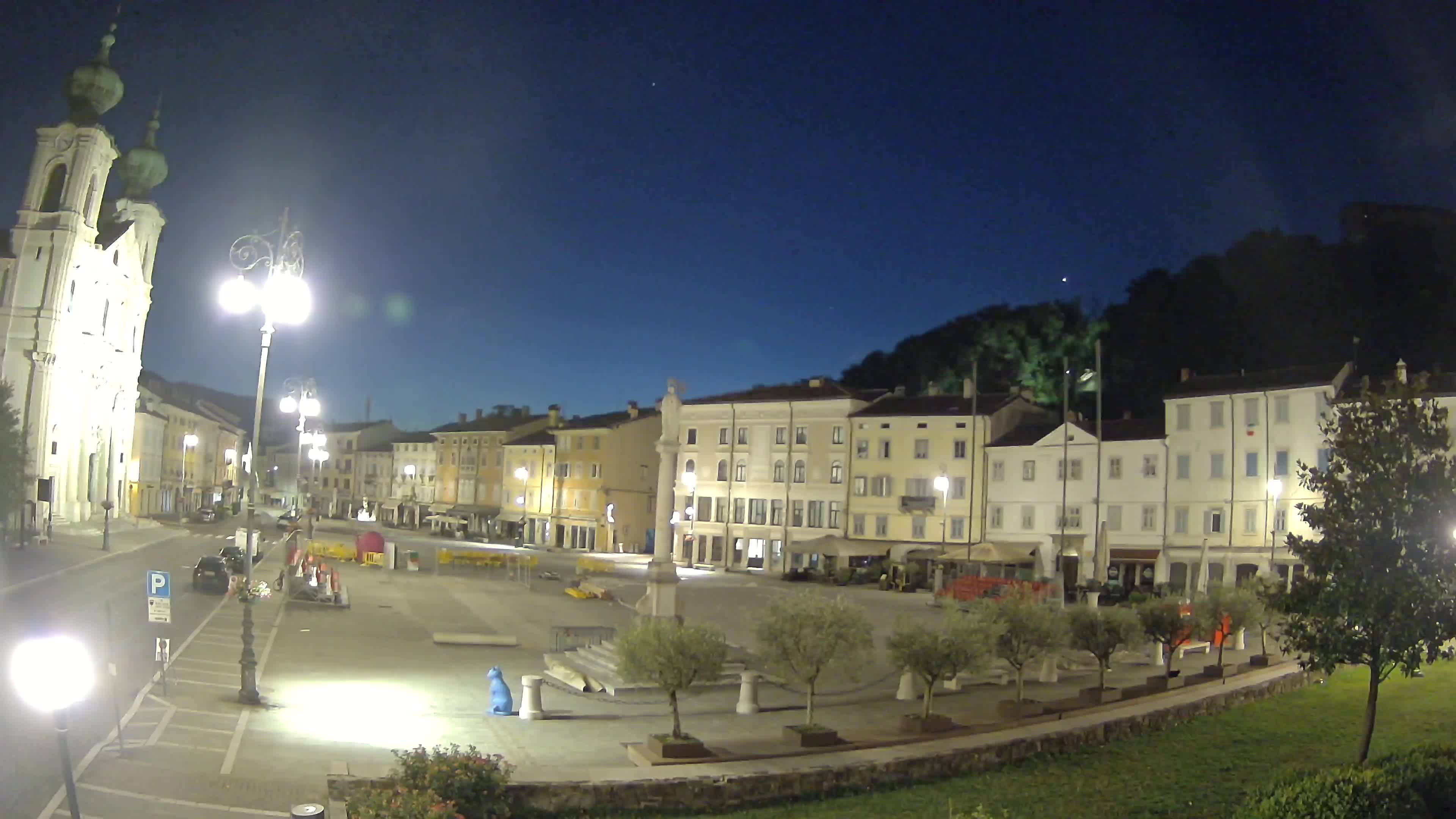 Webcam Gorizia Vittoria square – Church of st. Ignazio
