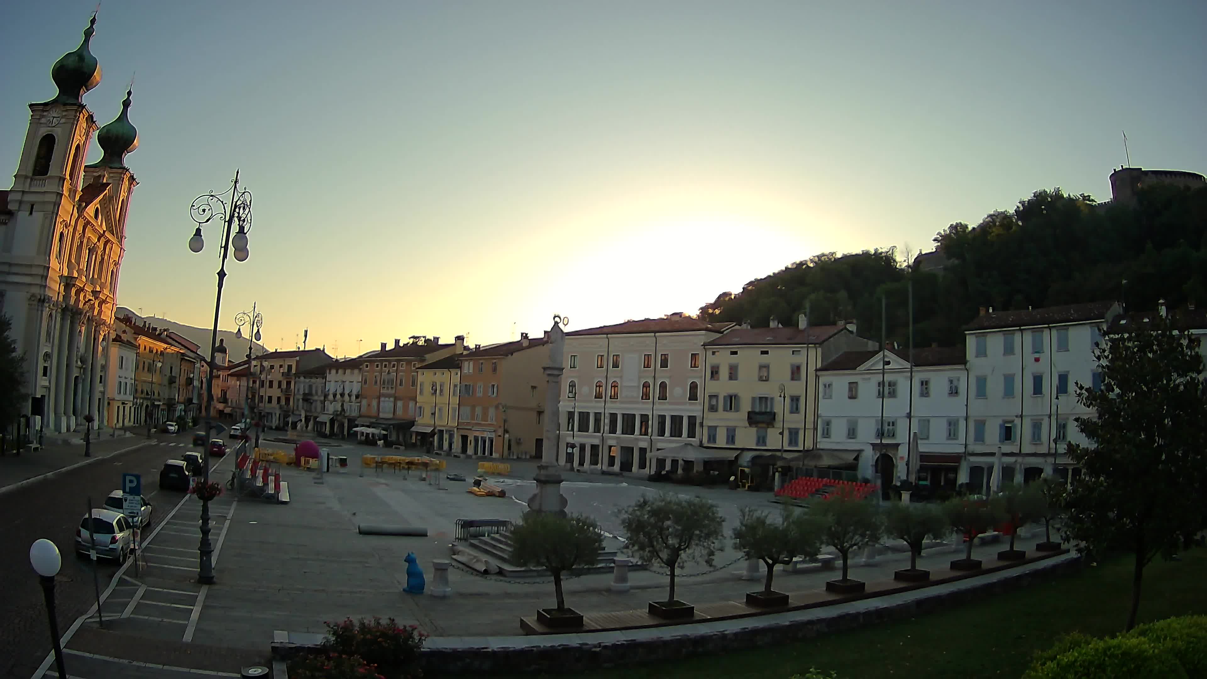 Gorizia – Place Vittoria – église st. Ignazio