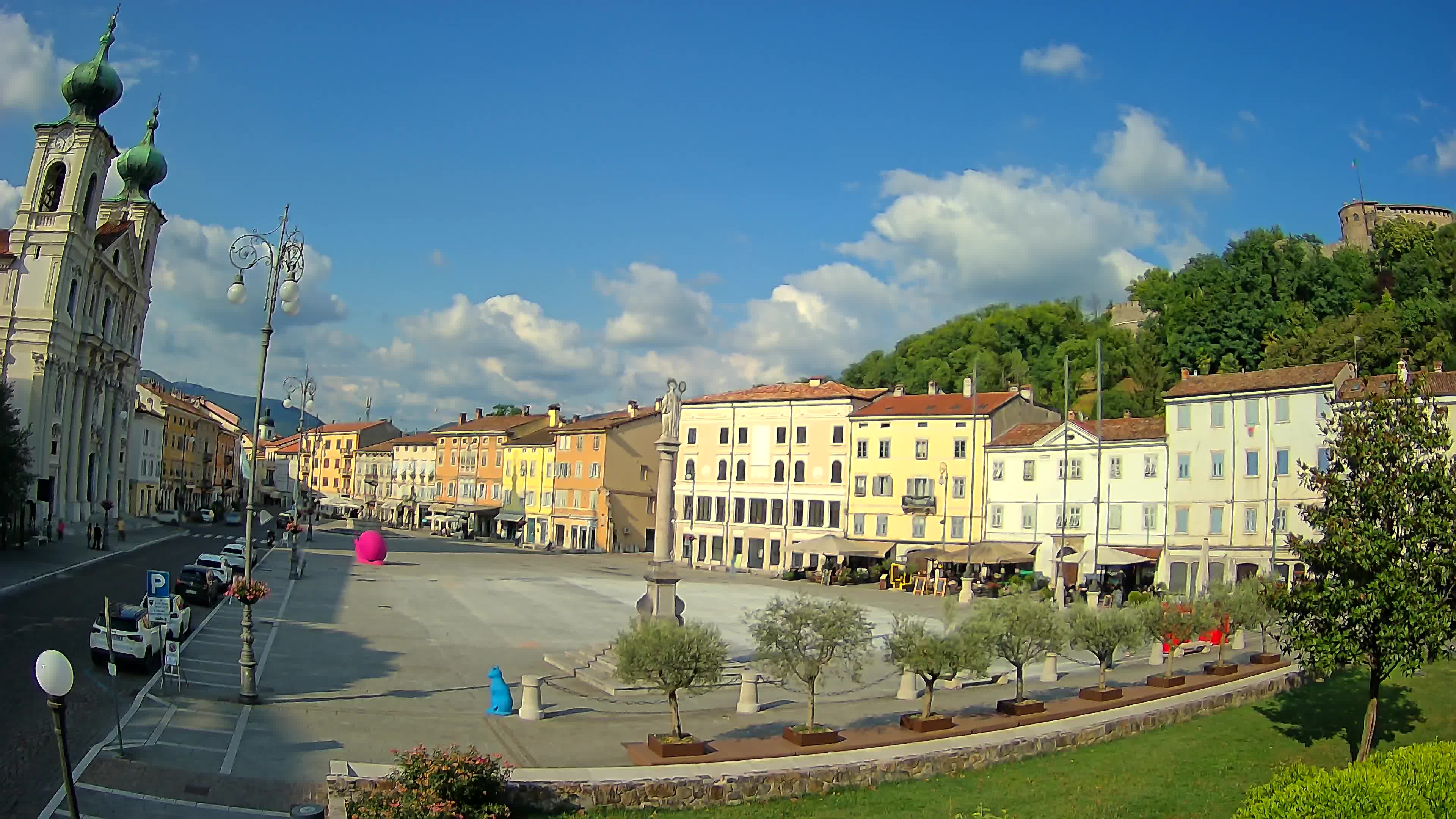Webcam Gorizia Vittoria square – Church of st. Ignazio