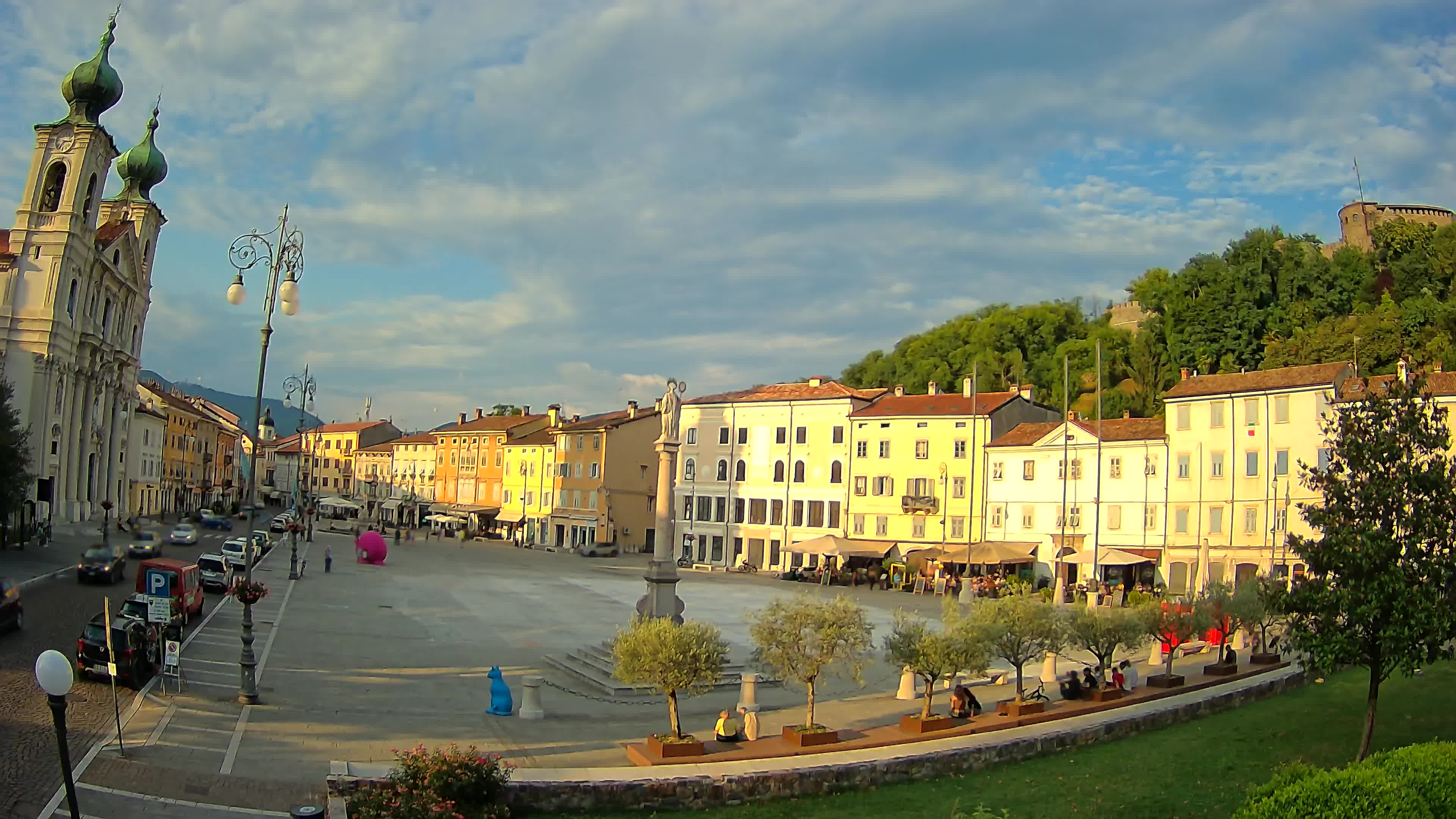 Webcam Gorizia Vittoria square – Church of st. Ignazio