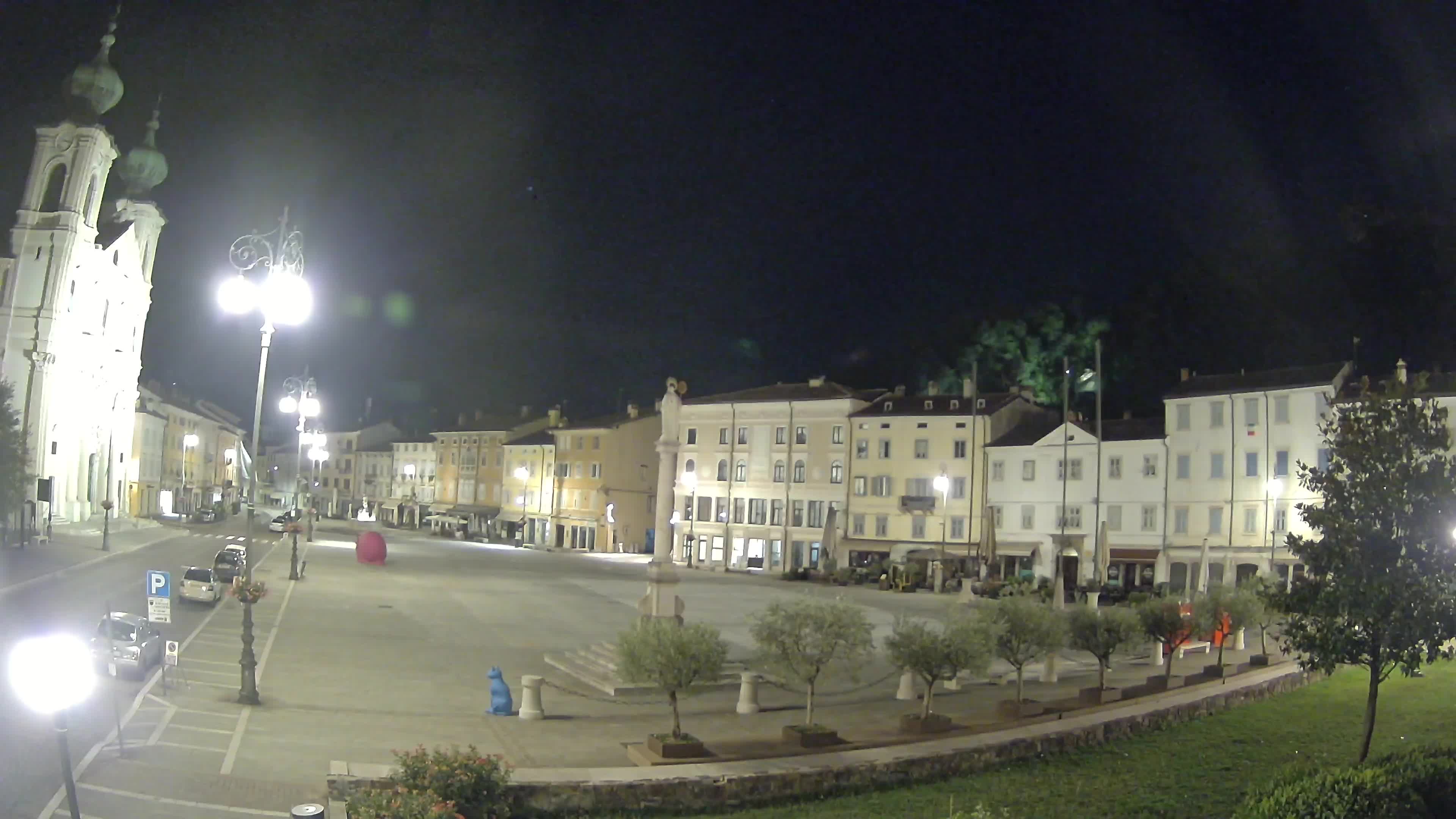 Webcam Gorizia Vittoria square – Church of st. Ignazio