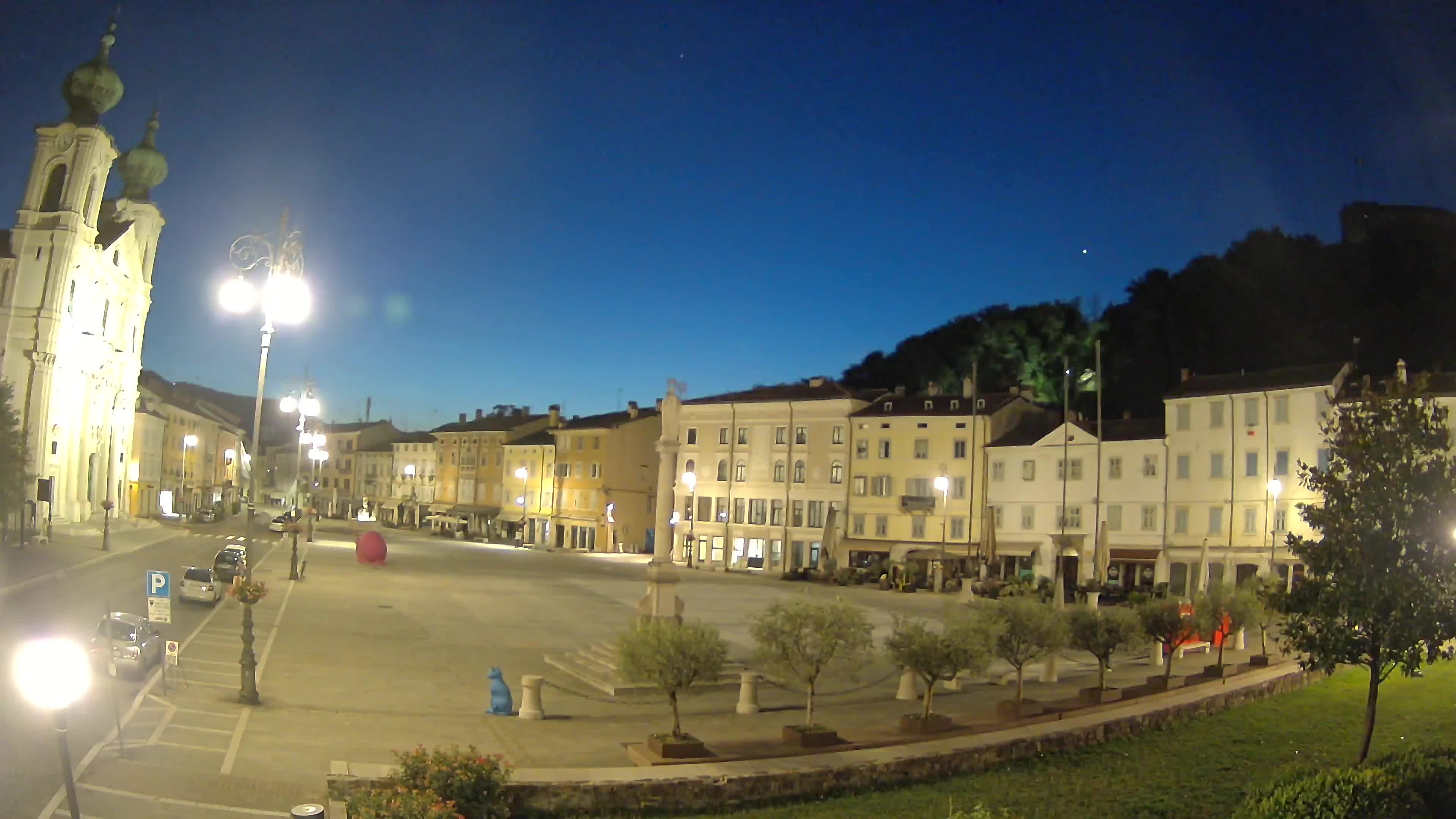 Gorizia – Place Vittoria – église st. Ignazio