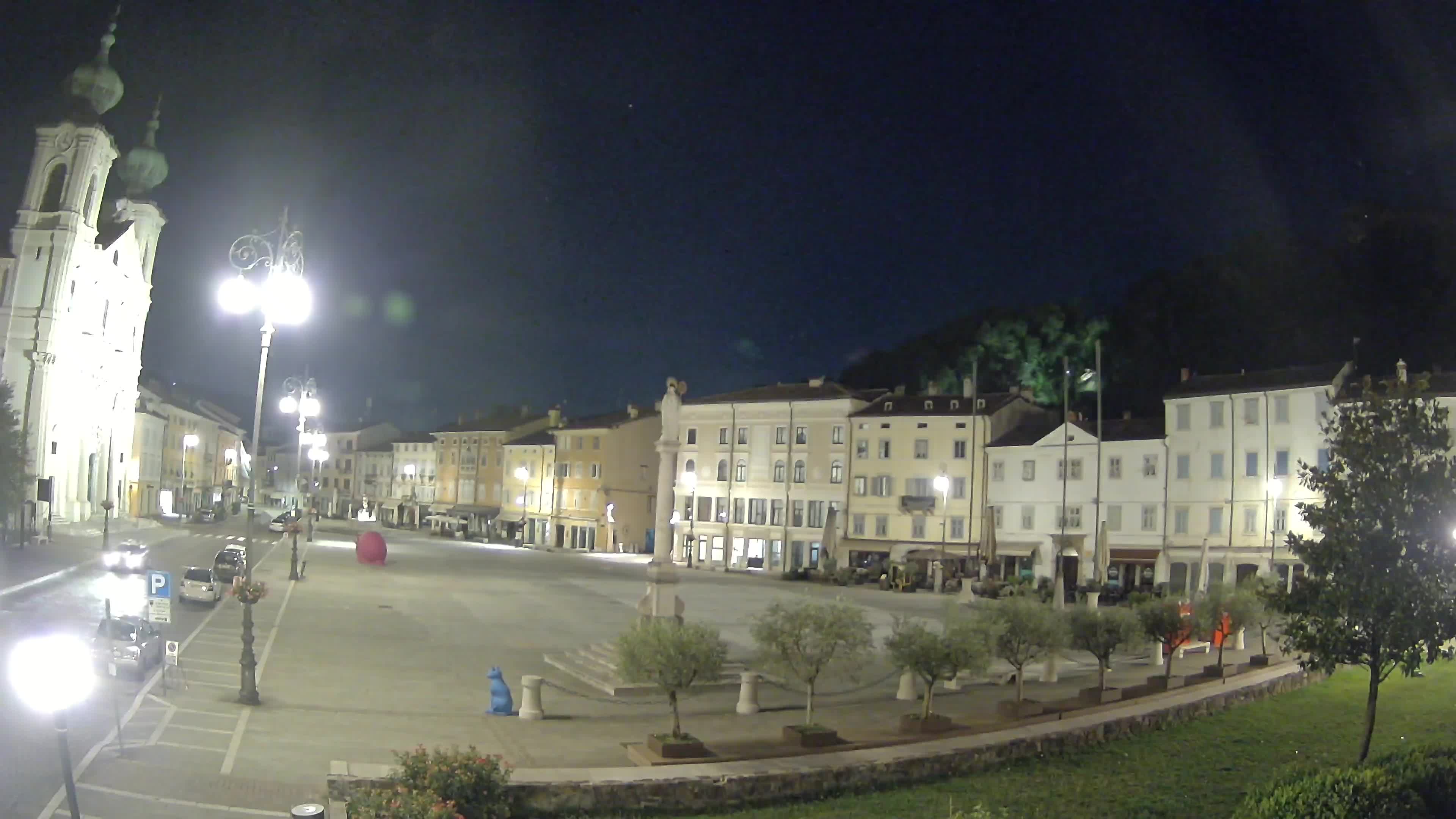 Webcam Gorizia Vittoria square – Church of st. Ignazio