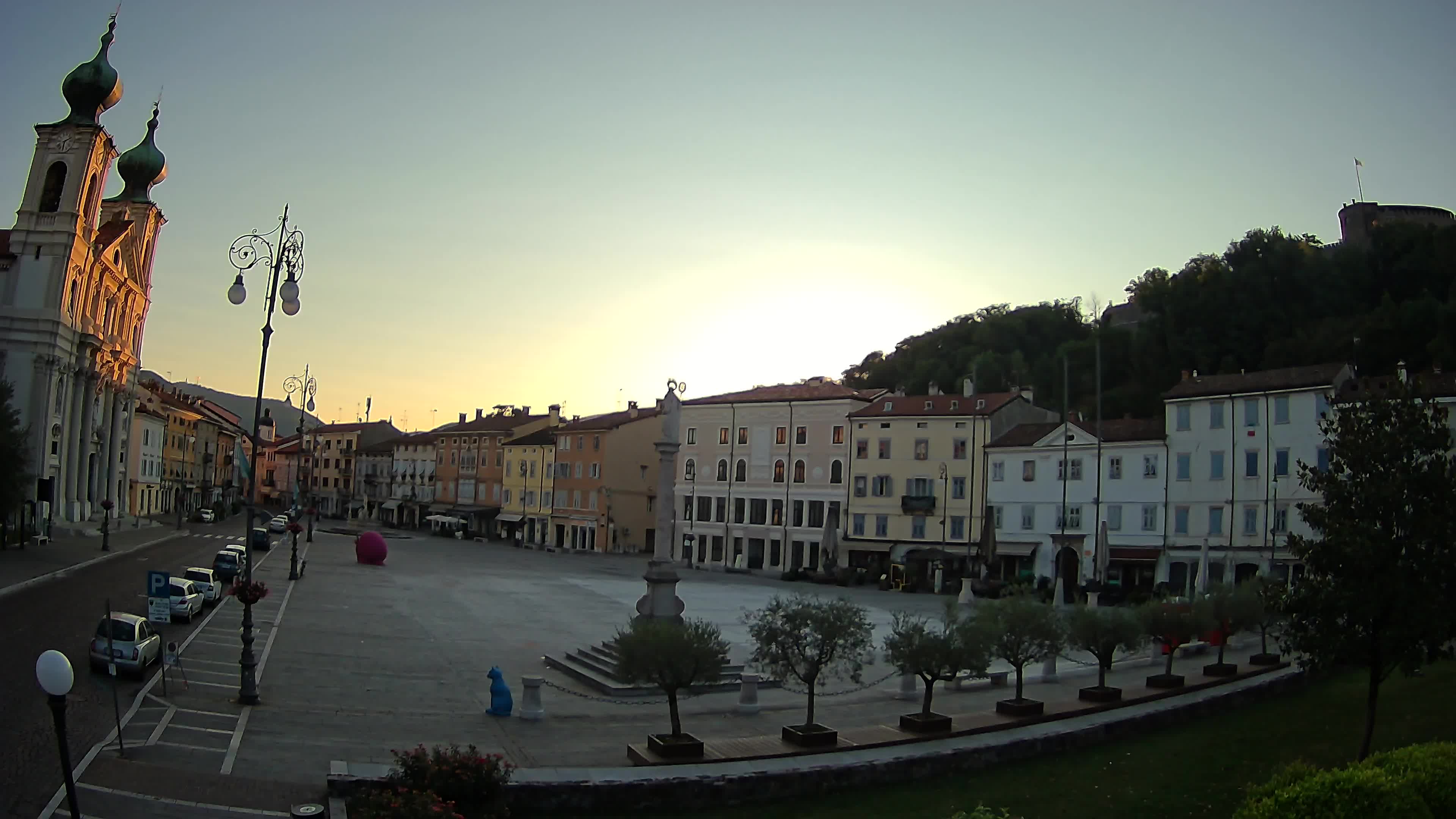 Webcam Gorizia Vittoria square – Church of st. Ignazio