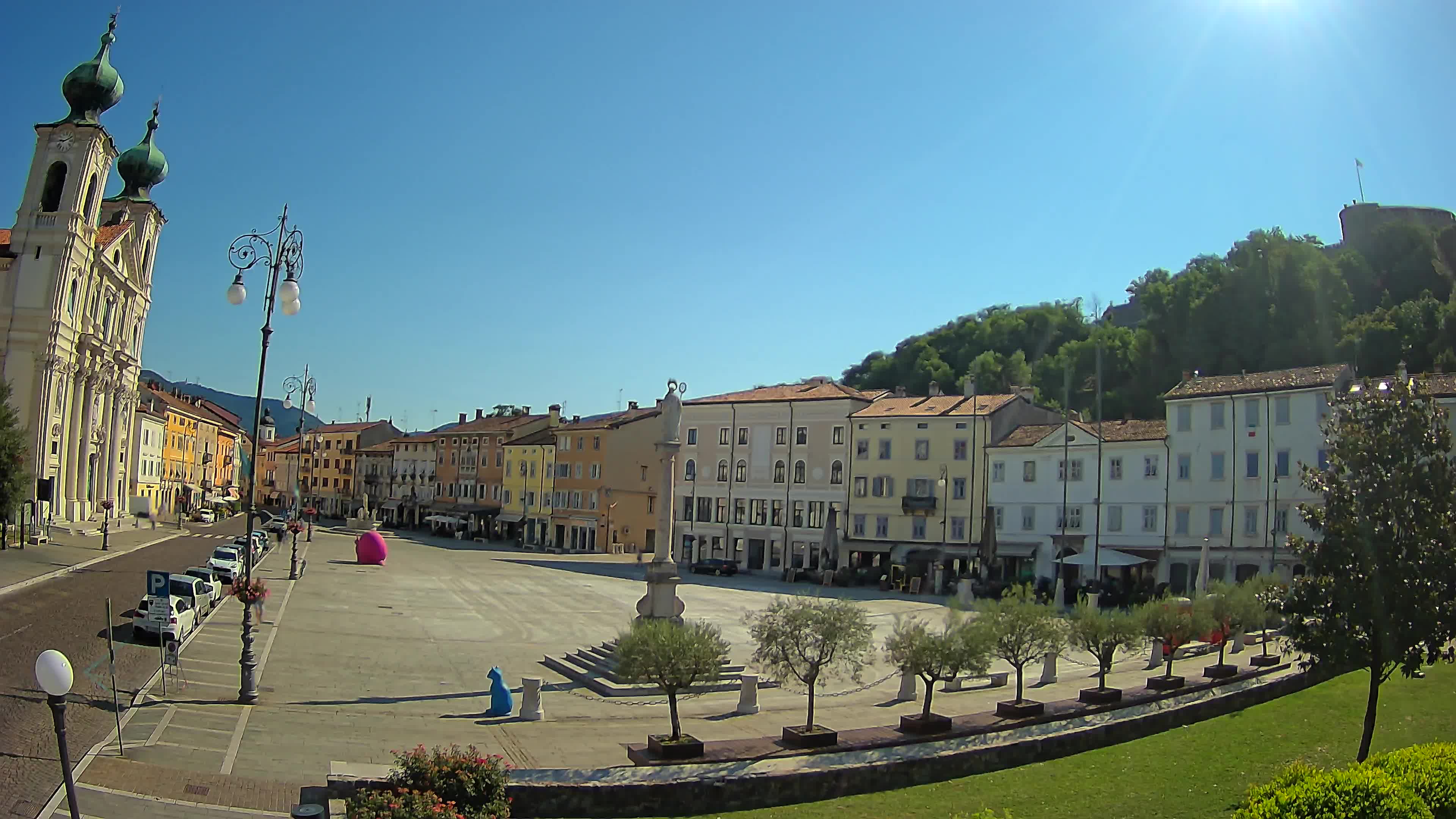 Gorizia – Place Vittoria – église st. Ignazio